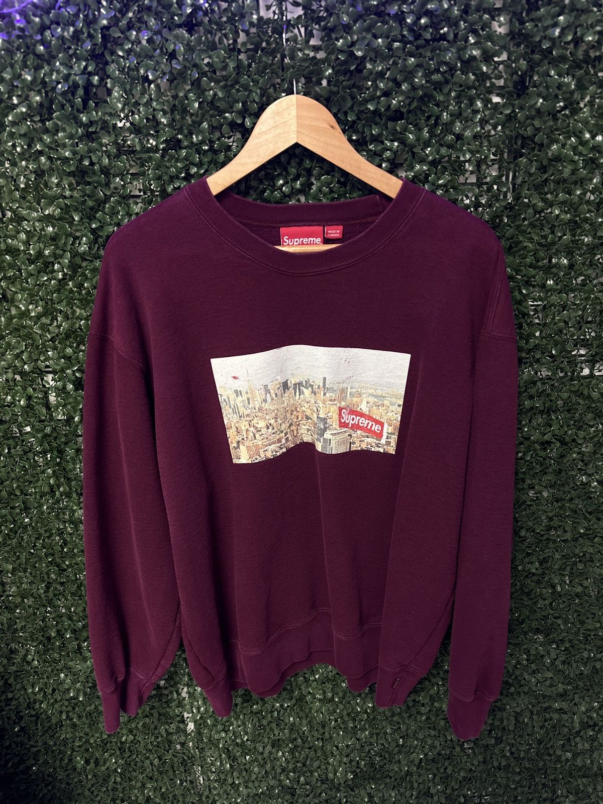 Supreme graffiti knit crew store neck sweater