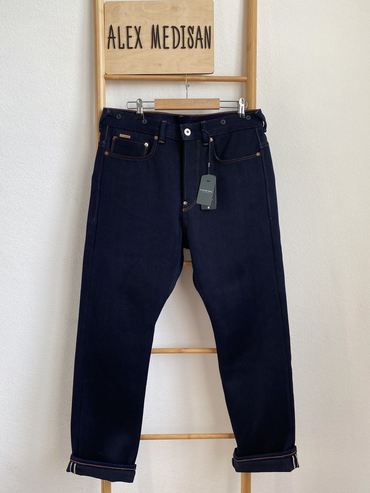 G-Star G-star Red listing SELVEDGE Us Lumber 25 jeans Size US 33 - 25 Thumbnail