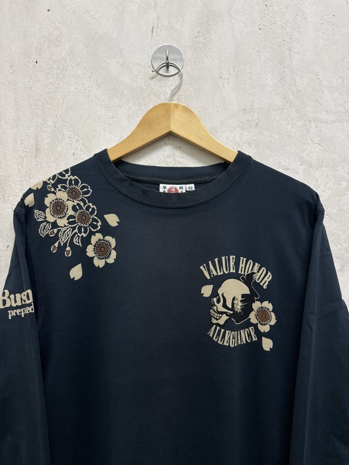 Japanese Brand 2000s Sukajan Skull Japanese Cultural Tee Size US XS / EU 42 / 0 - 4 Thumbnail