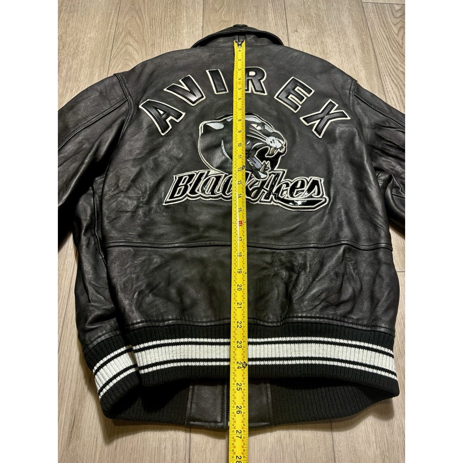 Avirex Avirex Black Aces Tuskegee Airmen Lamb Leather Jacket M Y2K Size US M / EU 48-50 / 2 - 23 Thumbnail