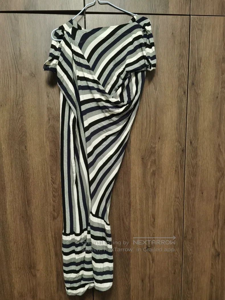 Vivienne Westwood Vivienne Westwood Striped Asymmetrical Twisted Dress Size XS / US 0-2 / IT 36-38 - 1 Thumbnail