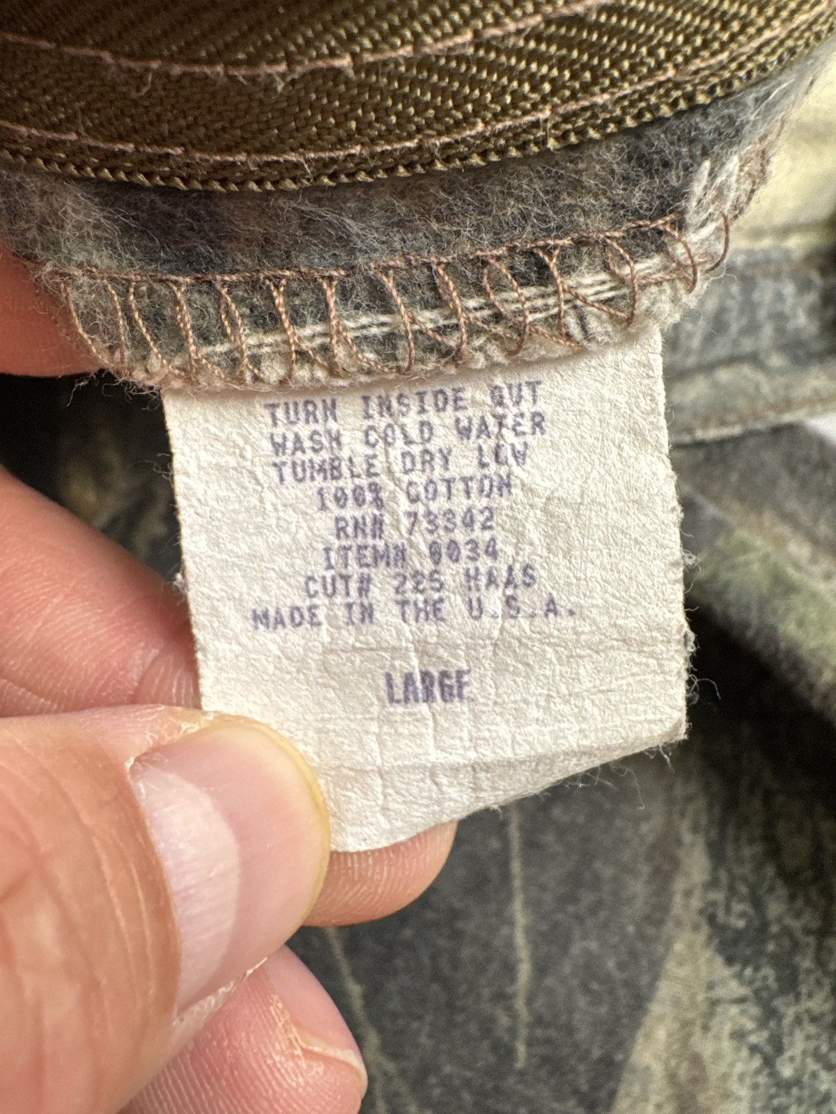 Mossy Oaks Vintage Mossy Oak Camo Cargo Pants USA Made Chamois Large Size US 36 / EU 52 - 13 Thumbnail