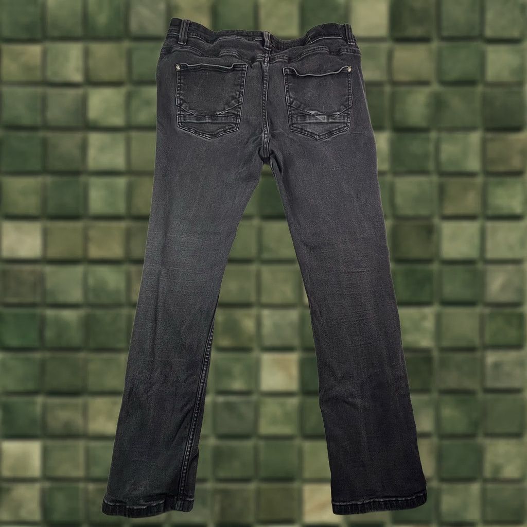 Vintage Artful Rebel Jeans Mens Size 34x30 Black Slim Fit Stretch Denim 5-Pocket Art Tapered Button Waist 34 Inseam 30 Inseam? Size US 34 / EU 50 - 1 Thumbnail