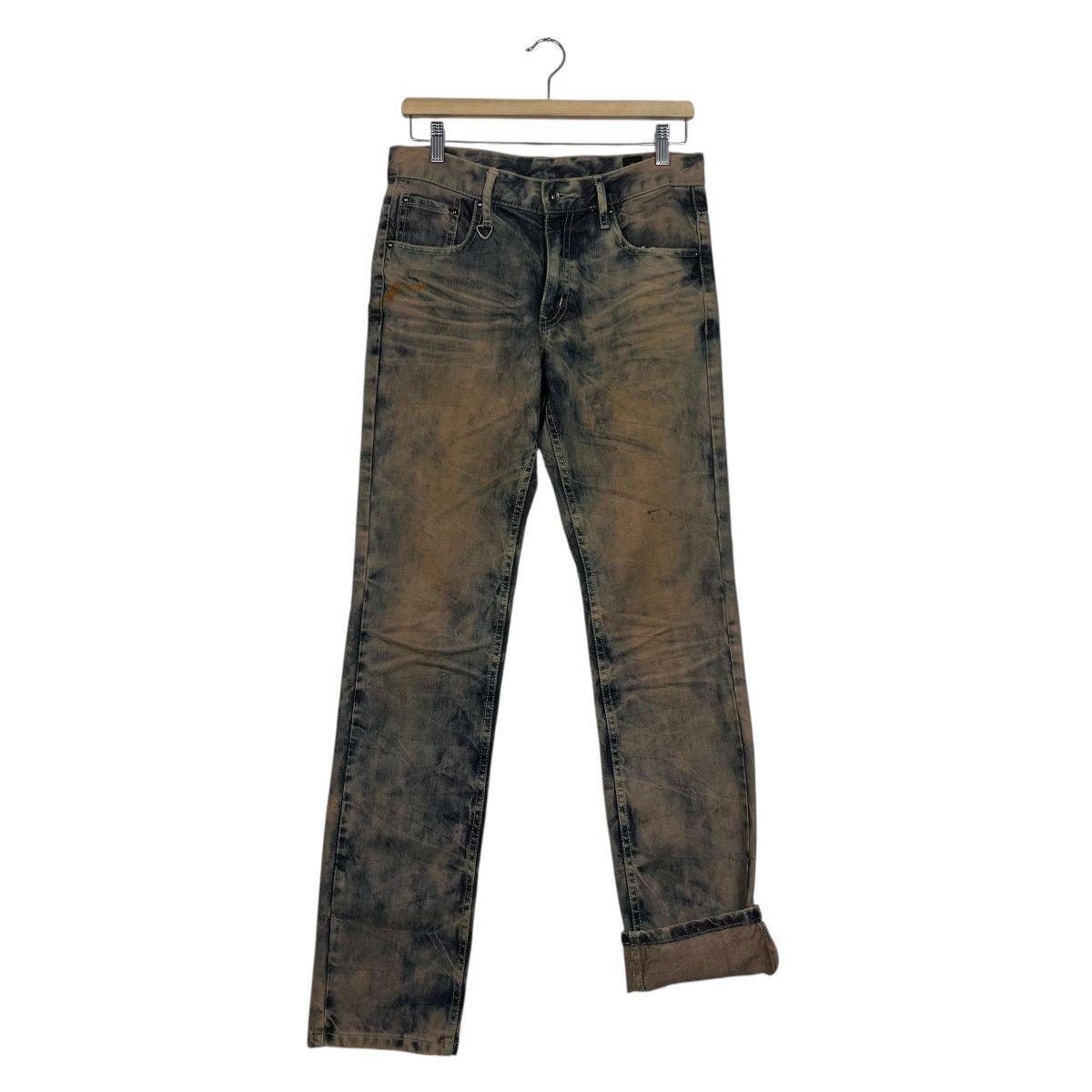 semanticdesign Vintage Sematic Design Acid Wash Rare Denim Size US 30 / EU 46 - 11 Thumbnail