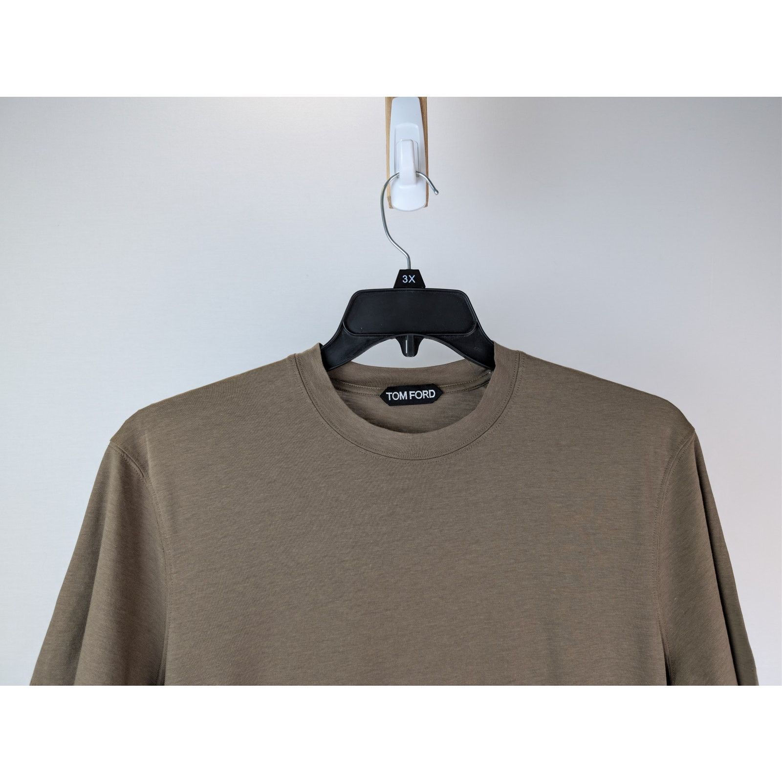 Tom Ford o1rshd1 CC20 Slim-Fit Lyocell Cotton-Blend Jersey T-Shirt Size US M / EU 48-50 / 2 - 3 Thumbnail