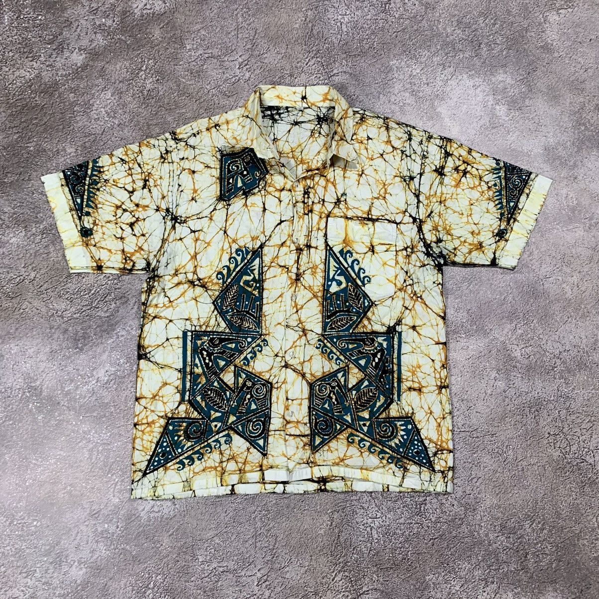 Vintage Vintage 90s Abstract Graphic Tee All Over Print Streetwear L Size US L / EU 52-54 / 3 - 1 Thumbnail
