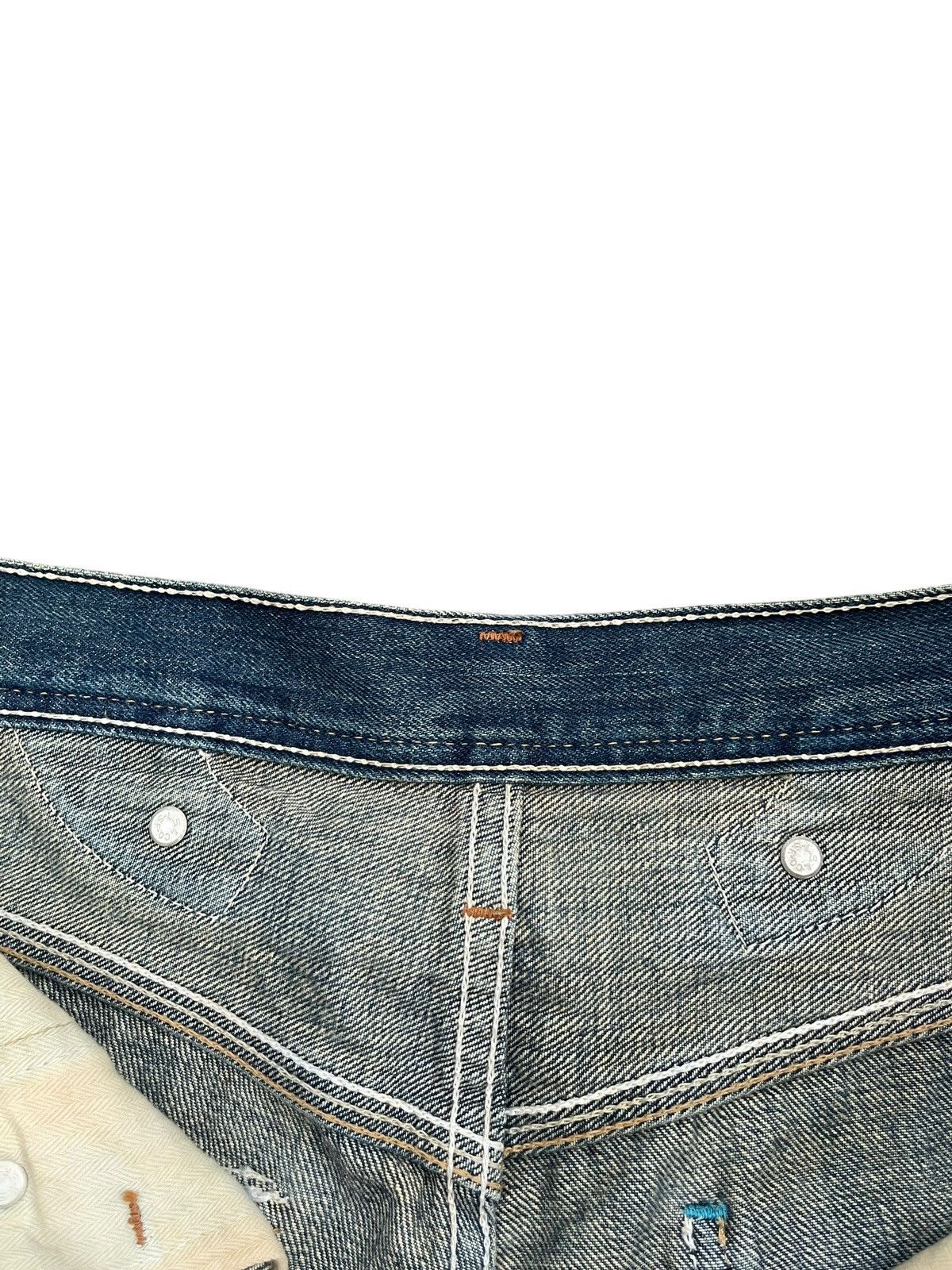Levi's × Levi's Vintage Clothing × Vintage Vintage Flare Levis 807 Greenline Selvedge Denim Size 31" - 9 Thumbnail