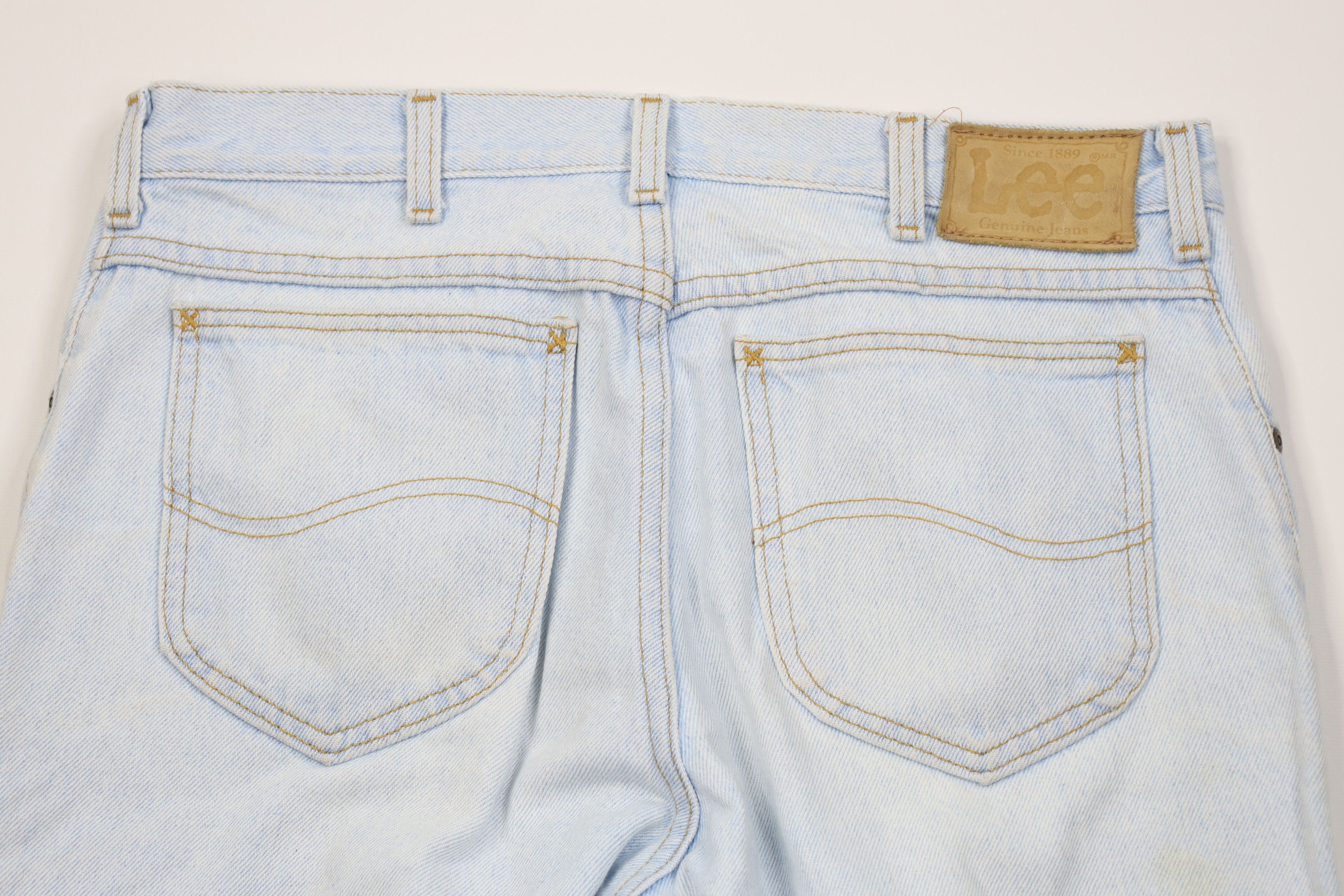 Lee Vintage 90s Lee Straight Leg Denim Jeans Light Wash USA Size US 34 / EU 50 - 12 Thumbnail