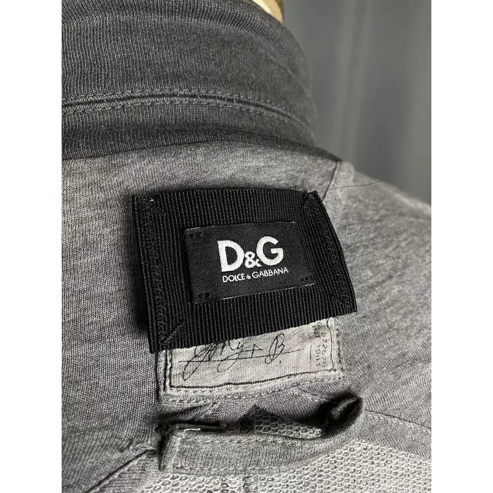 Dolce & Gabbana Dolce&Gabbana Men's Gray Summer Blazer Sportcoat Jacket Size Size 46R - 8 Thumbnail