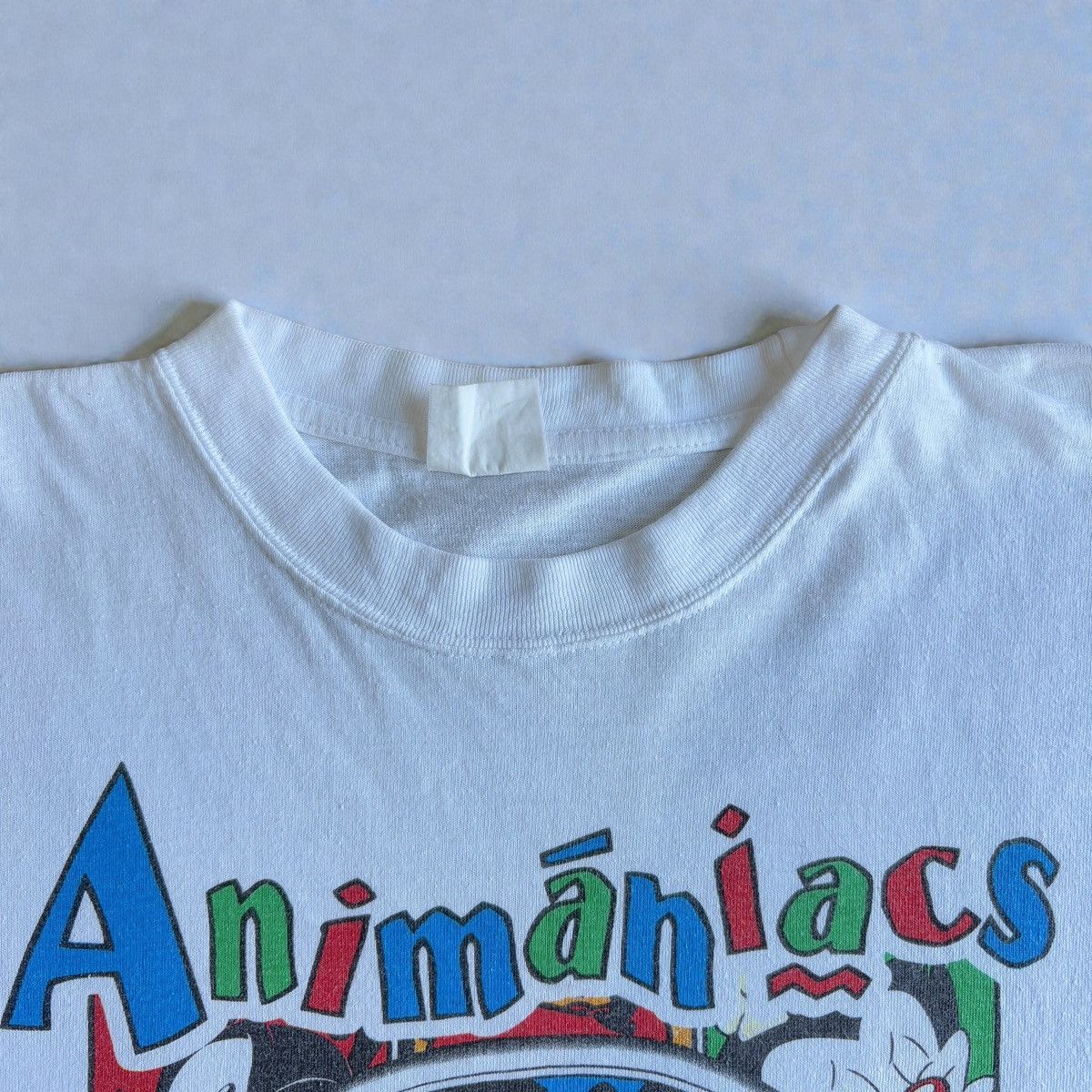 Warner Bros Vintage Cartoon Tee Animaniacs Warner Bros 1996 Size US XL / EU 56 / 4 - 2 Thumbnail