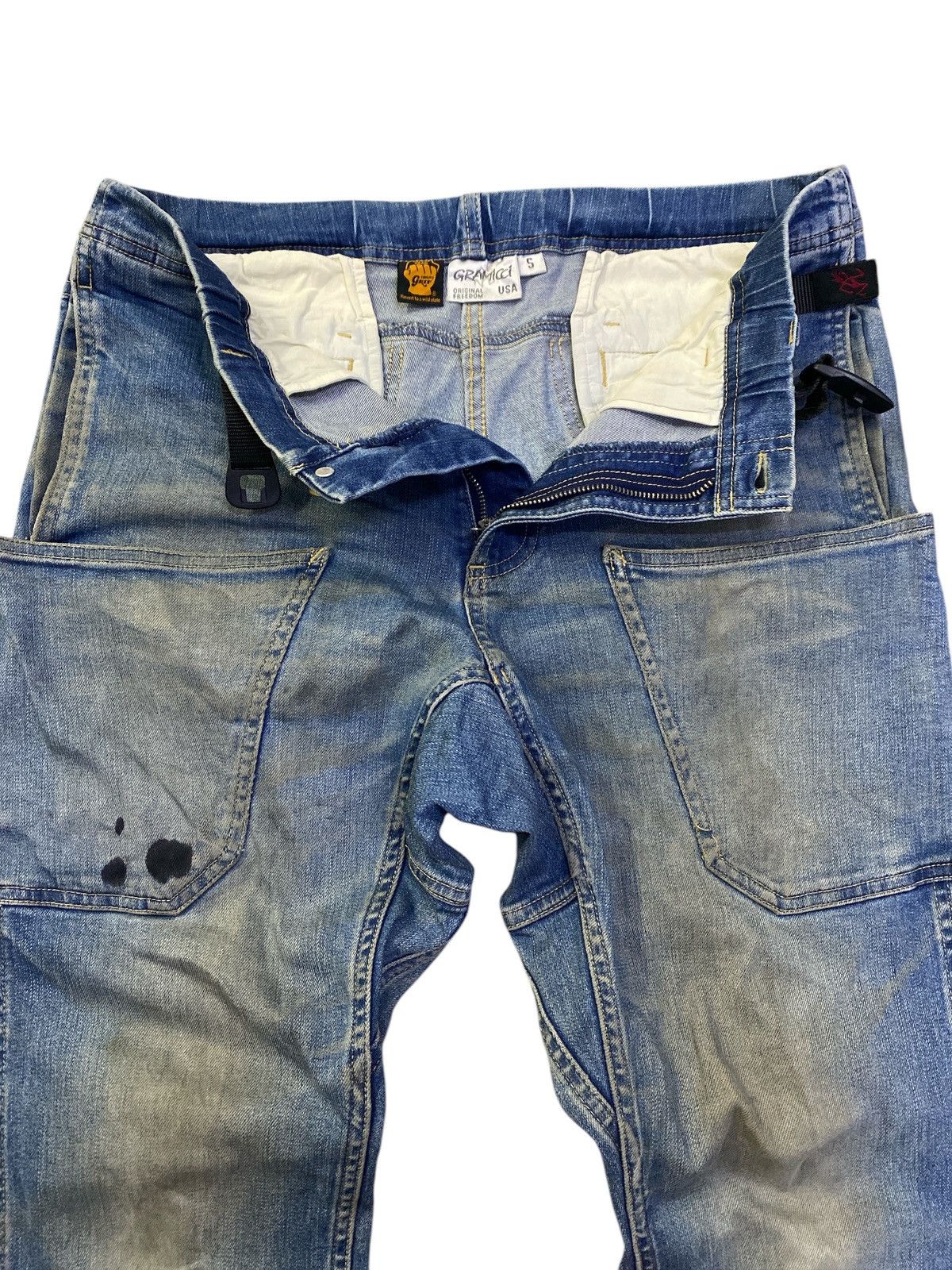 Gramicci × Vintage Rare Vintage Gramicci Distressed Denim Size US 31 - 7 Thumbnail