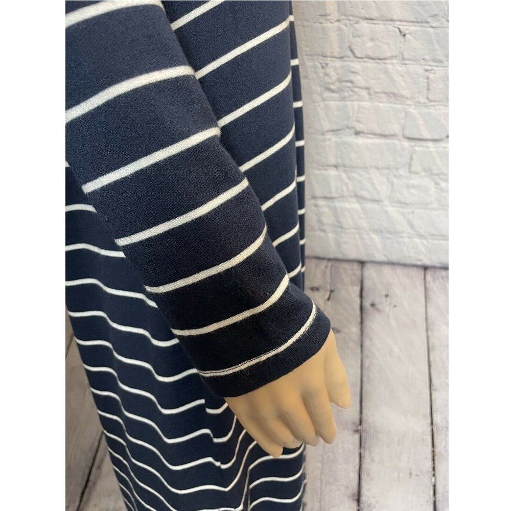 Splendid NWT New $178 Splendid Envelope Cold shoulder Dress Navy Whi Size L / US 10 / IT 46 - 9 Thumbnail
