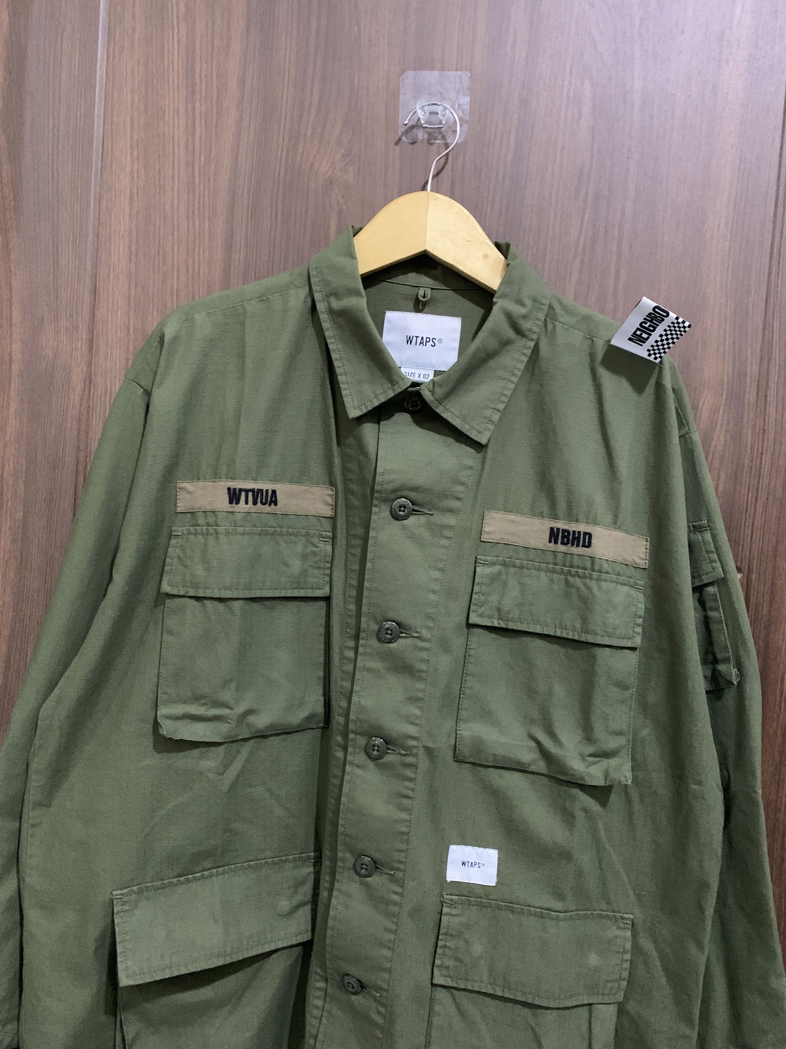 JUNGLE LS / SHIRT. WTAPS×NEIGHBORHOOD M WTAPS NEIGHBORHOOD JUNGLE