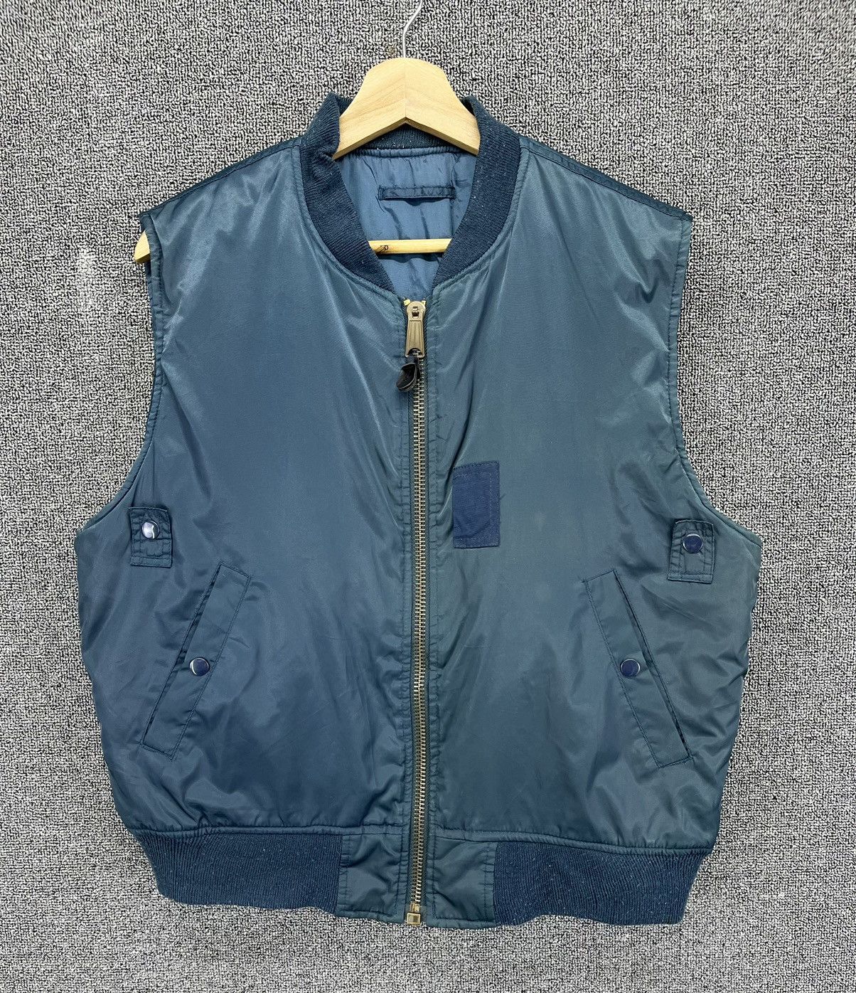 Vintage Phantom Military USAF MA 1 Rare Vest