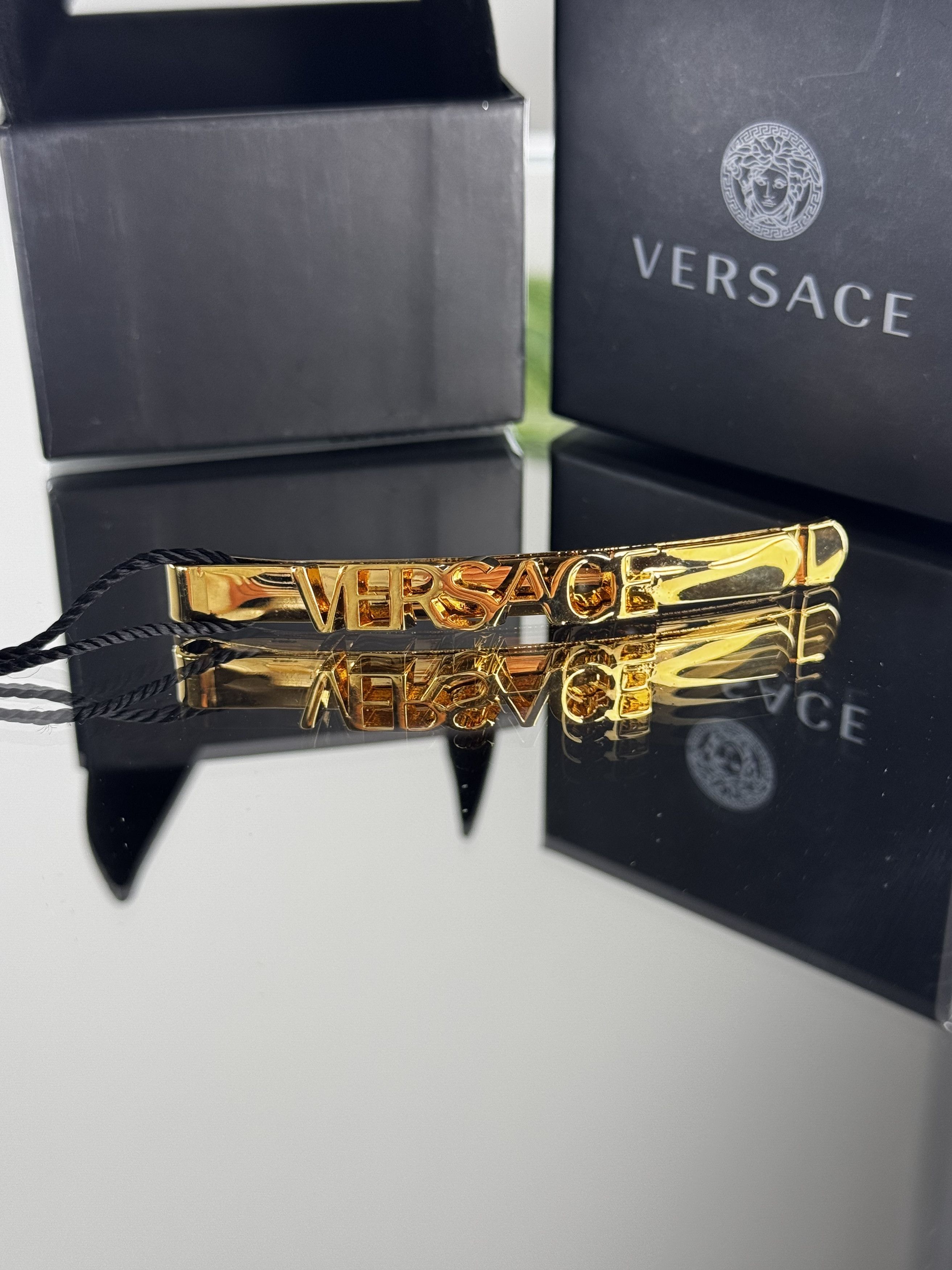Versace Tribute Medusa Hair Clip Size ONE SIZE - 5 Thumbnail
