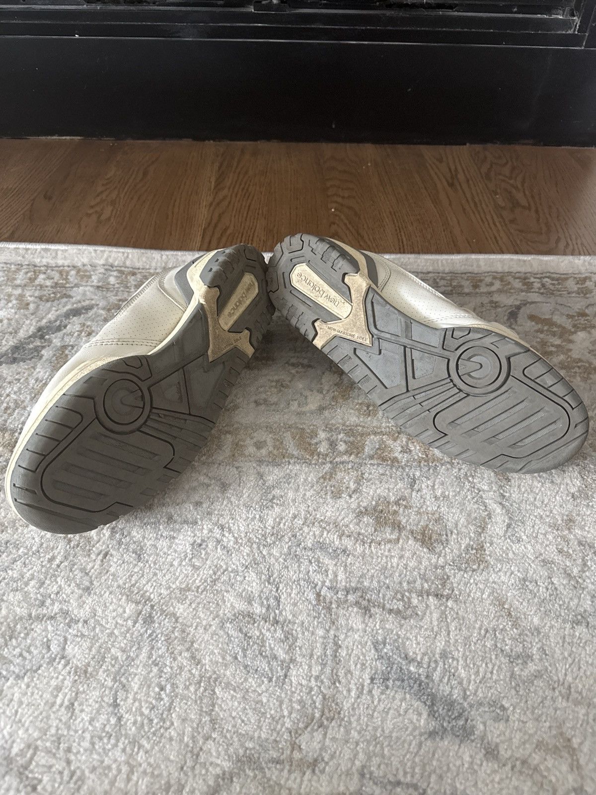 Aime Leon Dore Aime leon deor New Balance 550 white and gray Size US 11 / EU 44 - 3 Thumbnail