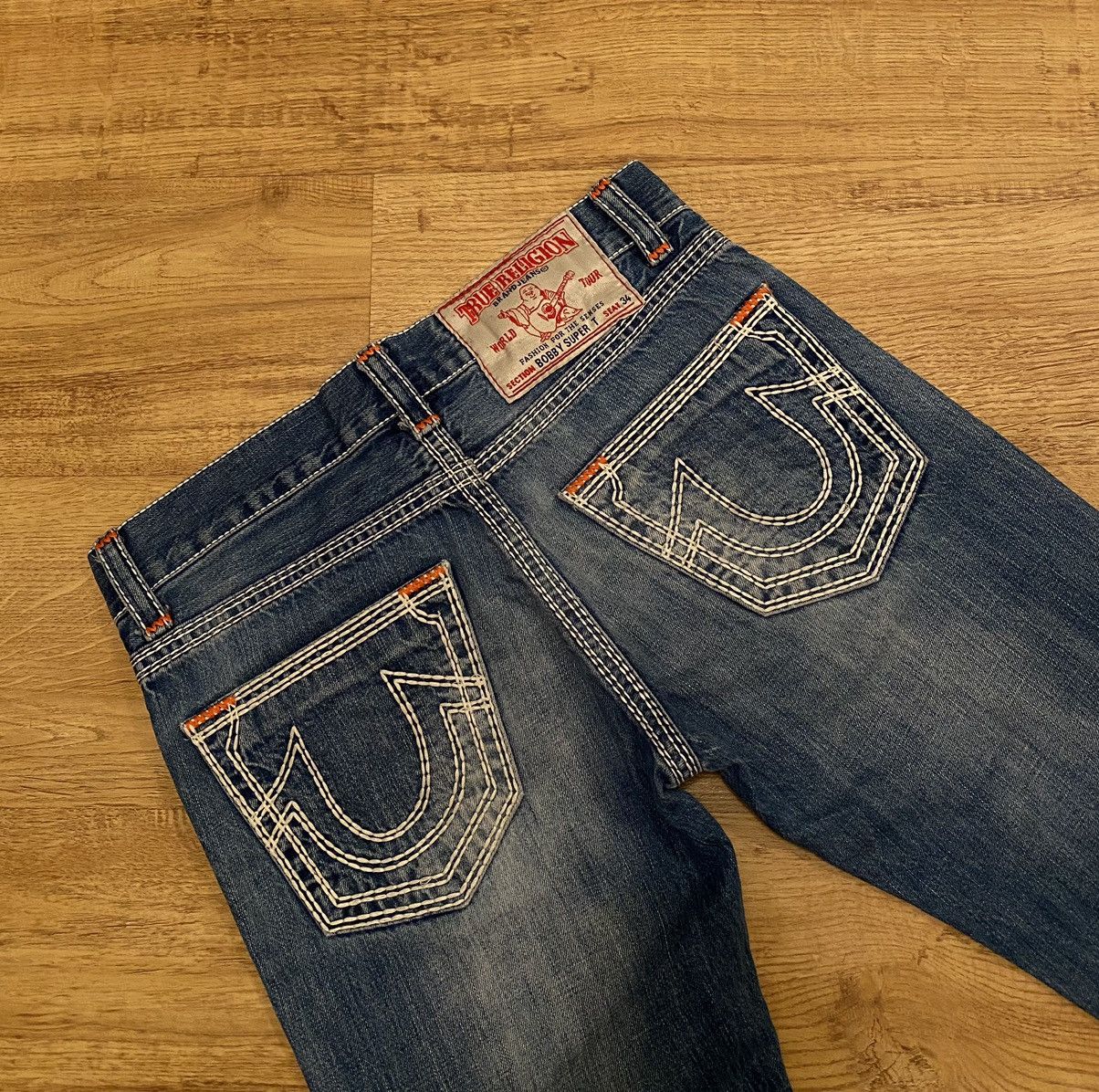 True Religion True Religion Bobby Super T Denim x Vintage x Avant Garde Size US 30 / EU 46 - 9 Thumbnail