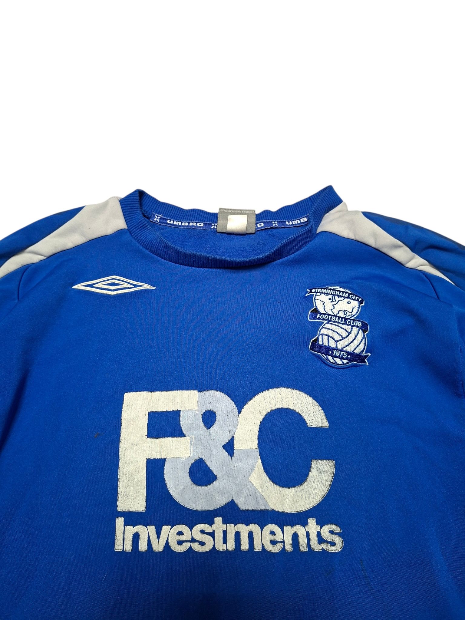 Umbro BIRMINGHAM CITY UMBRO VINTAGE SOCCER SWEATSHIRT Size US L / EU 52-54 / 3 - 2 Thumbnail