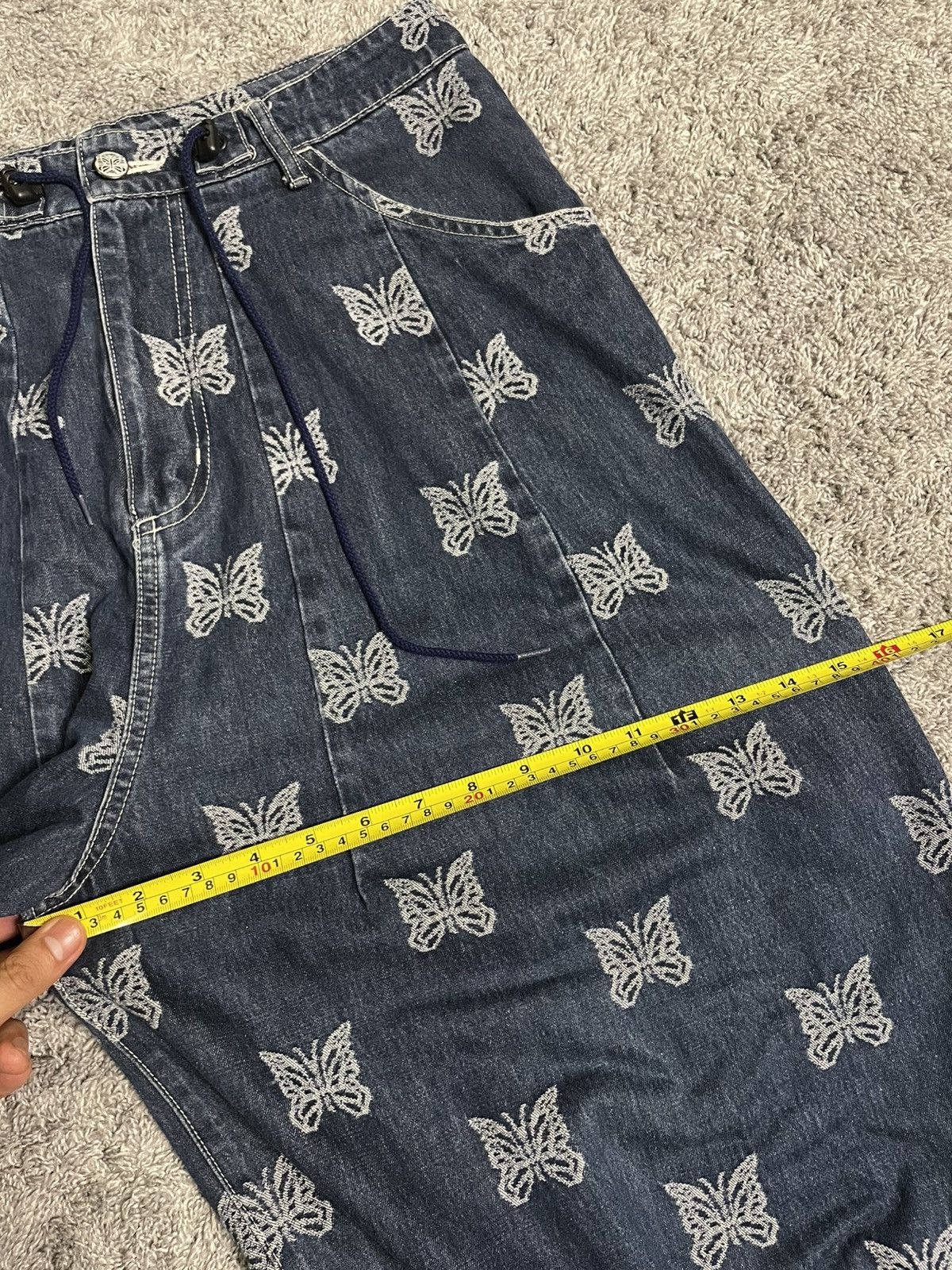 Needles Needles Butterfly Baggy Jeans Size US 30 / EU 46 - 15 Thumbnail