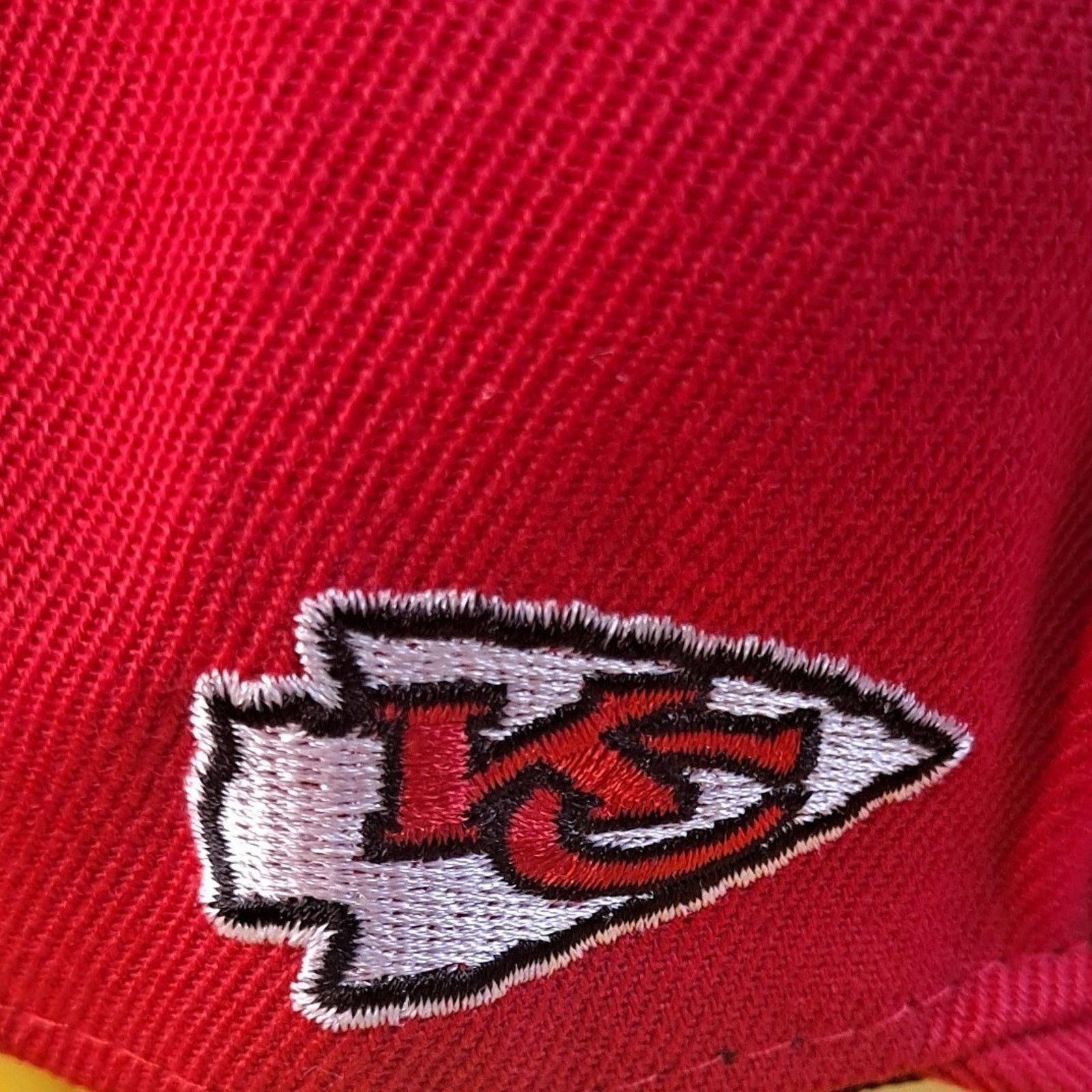 New Era Kansas City Chiefs New Era Snapback Hat Cap NFL Football Red Size ONE SIZE - 6 Thumbnail