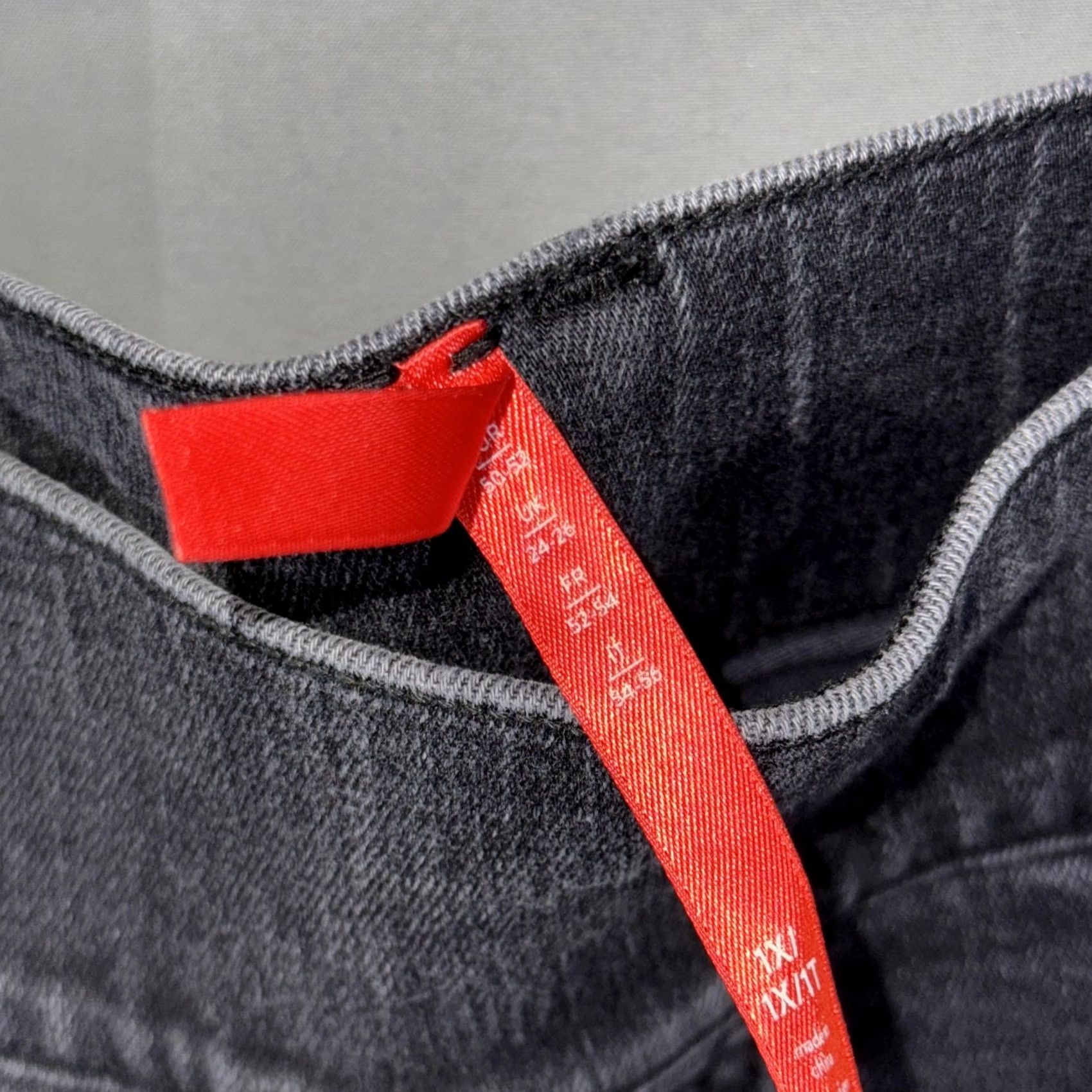 Spanx Spanx Jeans Womens 3XL Gray Stretch Ankle Denim Pull On High Rise Jeggings Denim Pants Size 40" / US 18 - 5 Thumbnail