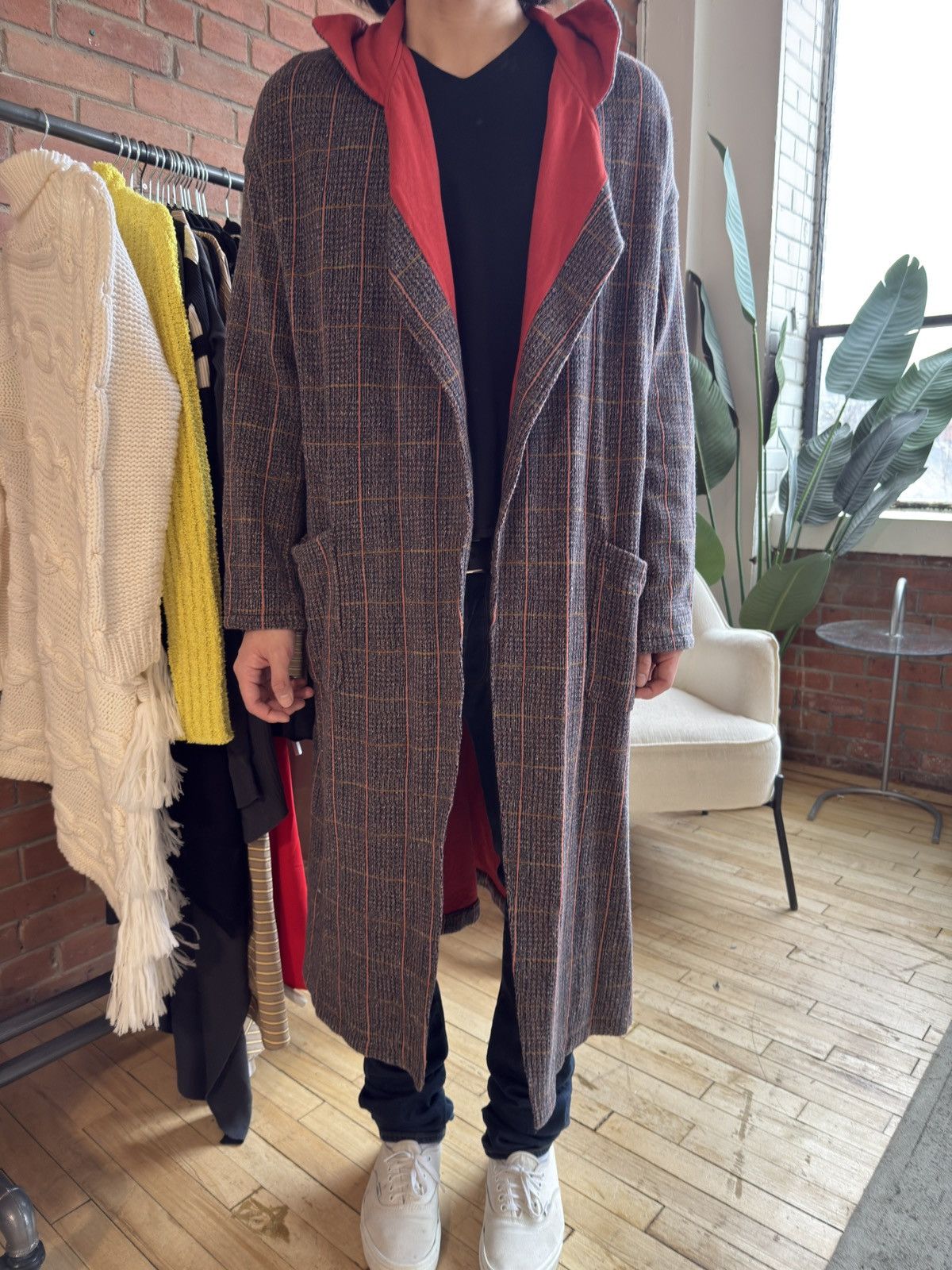 Kapital Kapital Plaid Duster Long Coat Size US S / EU 44-46 / 1 - 1 Thumbnail