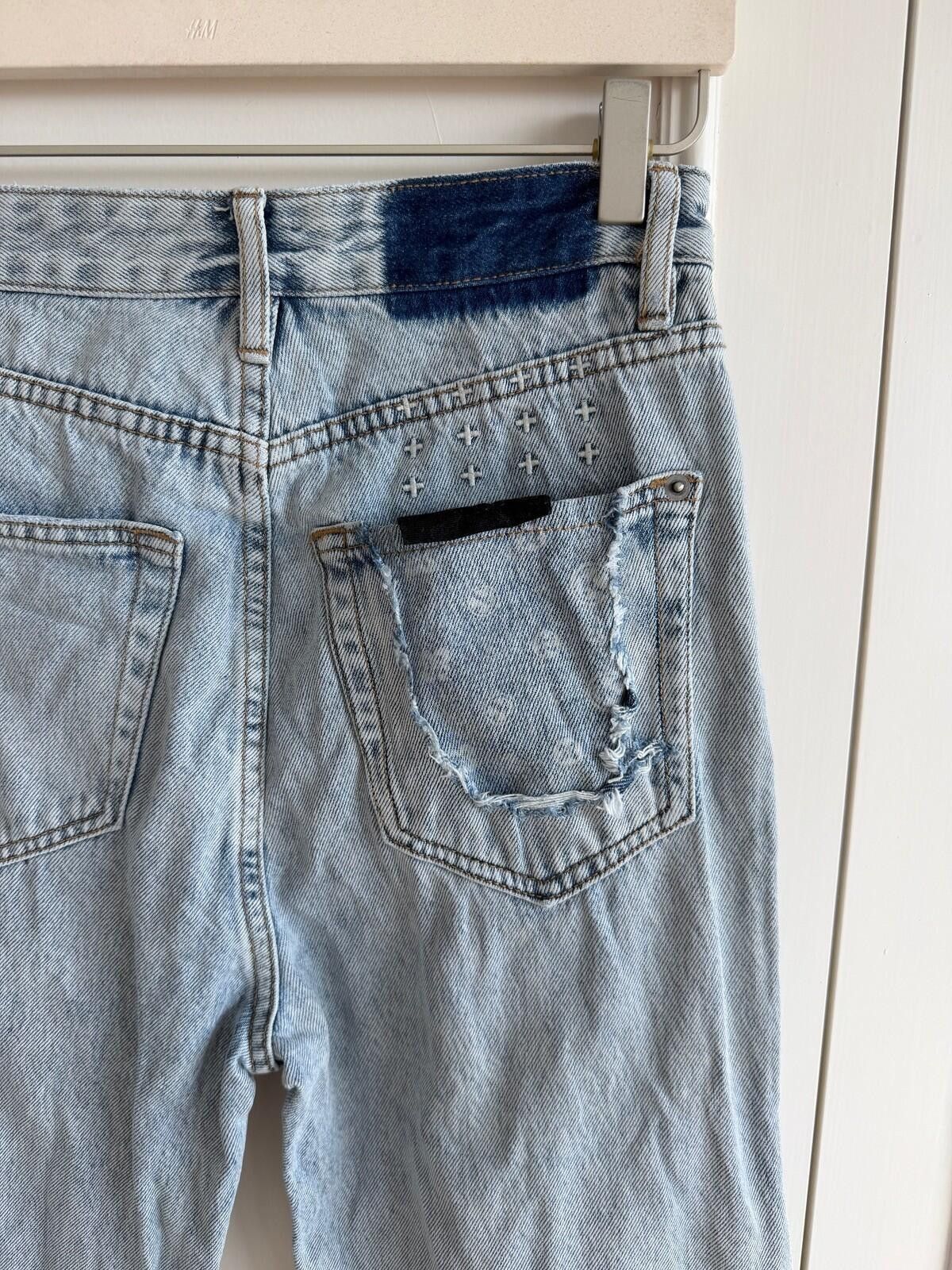 Ksubi new ksubi womens denim jeans playback blue patched 26 8 Size 26" / US 2 / IT 38 - 8 Thumbnail