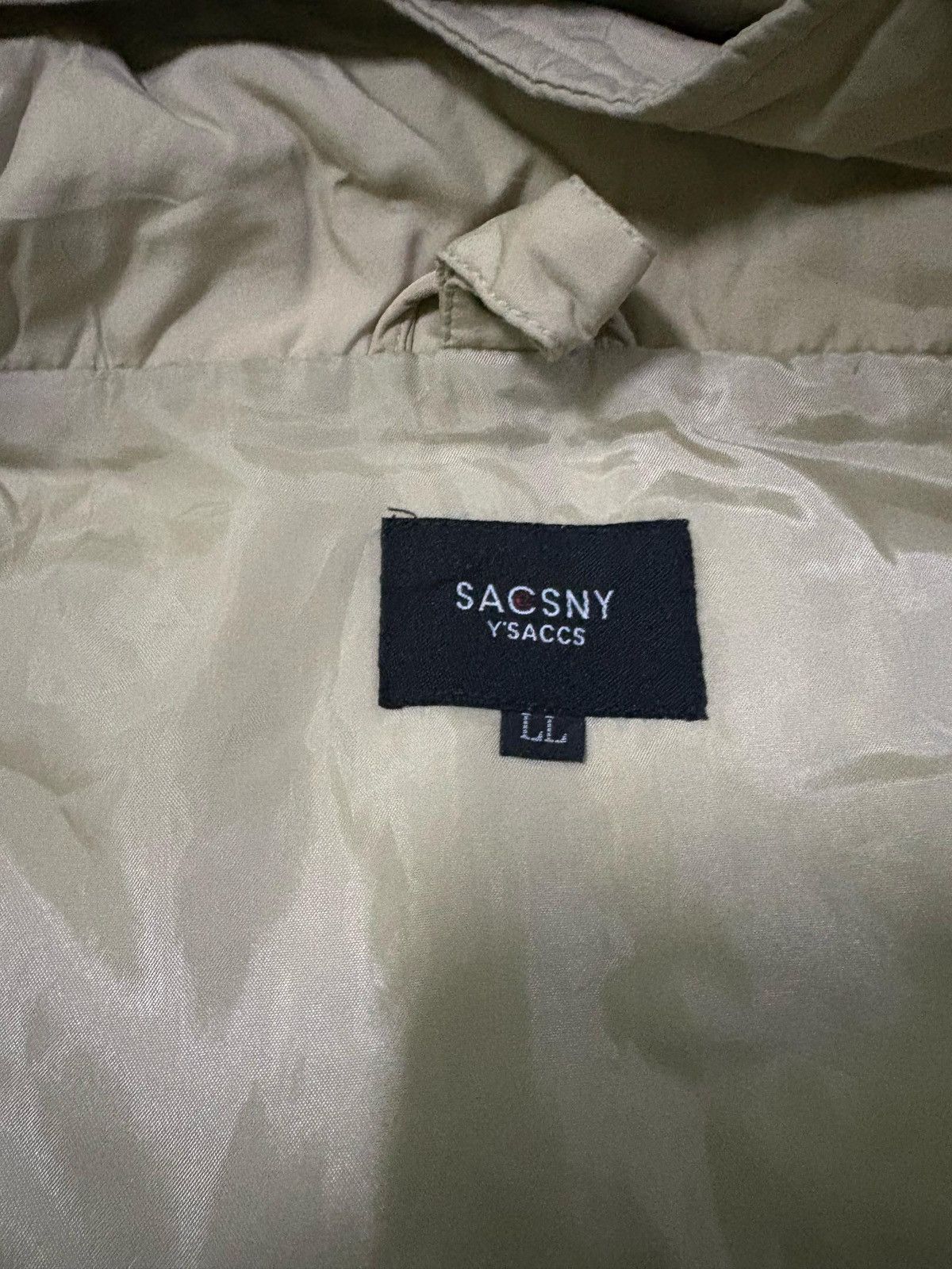 Japanese Brand × Yohji Yamamoto Vintage Yohji Yamamoto Y’saccs Parka With Hoodies Design Size US L / EU 52-54 / 3 - 11 Thumbnail