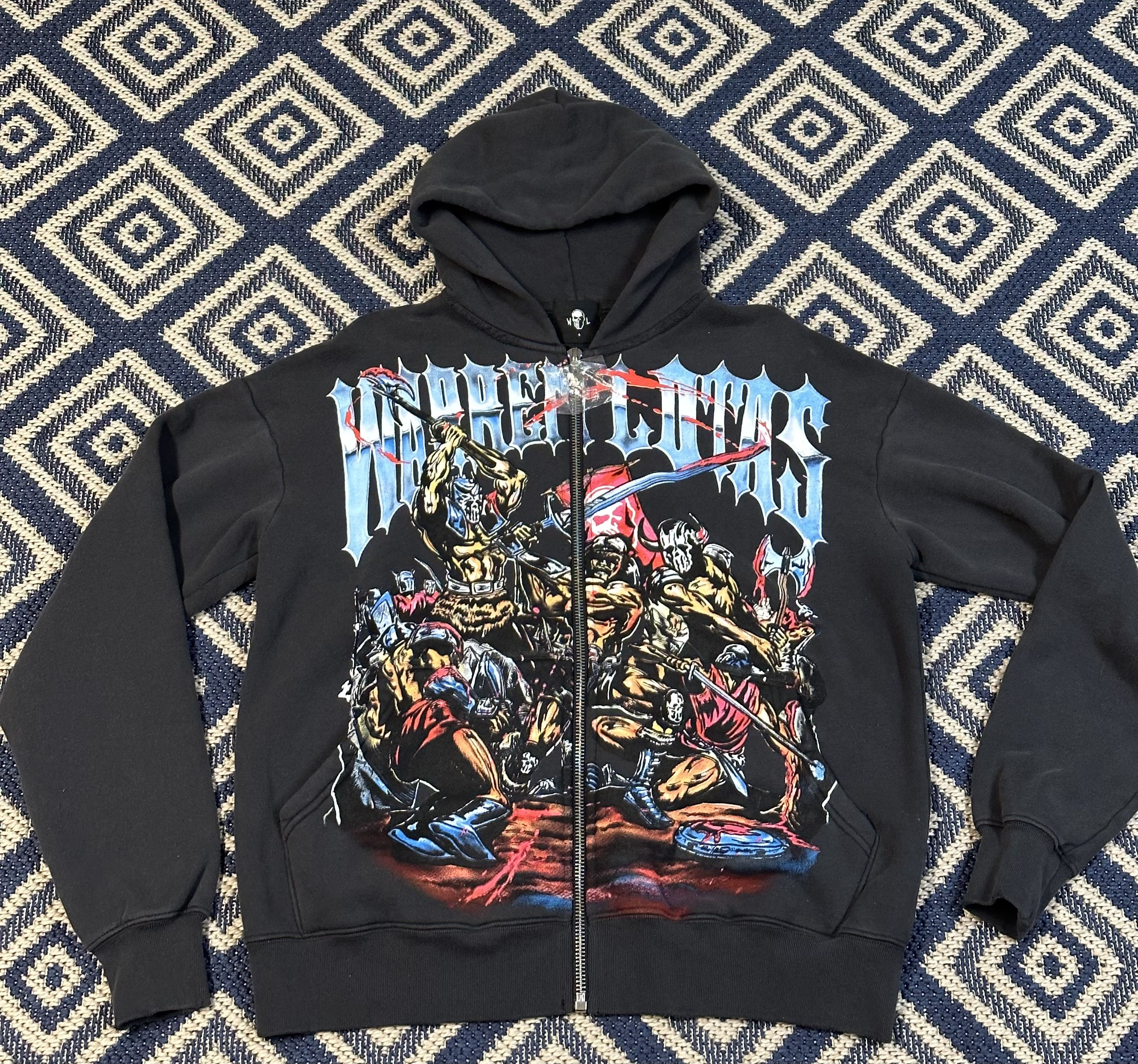 Warren Lotas Warren Lotas Dark Castle Zip Up Hoodie | Grailed