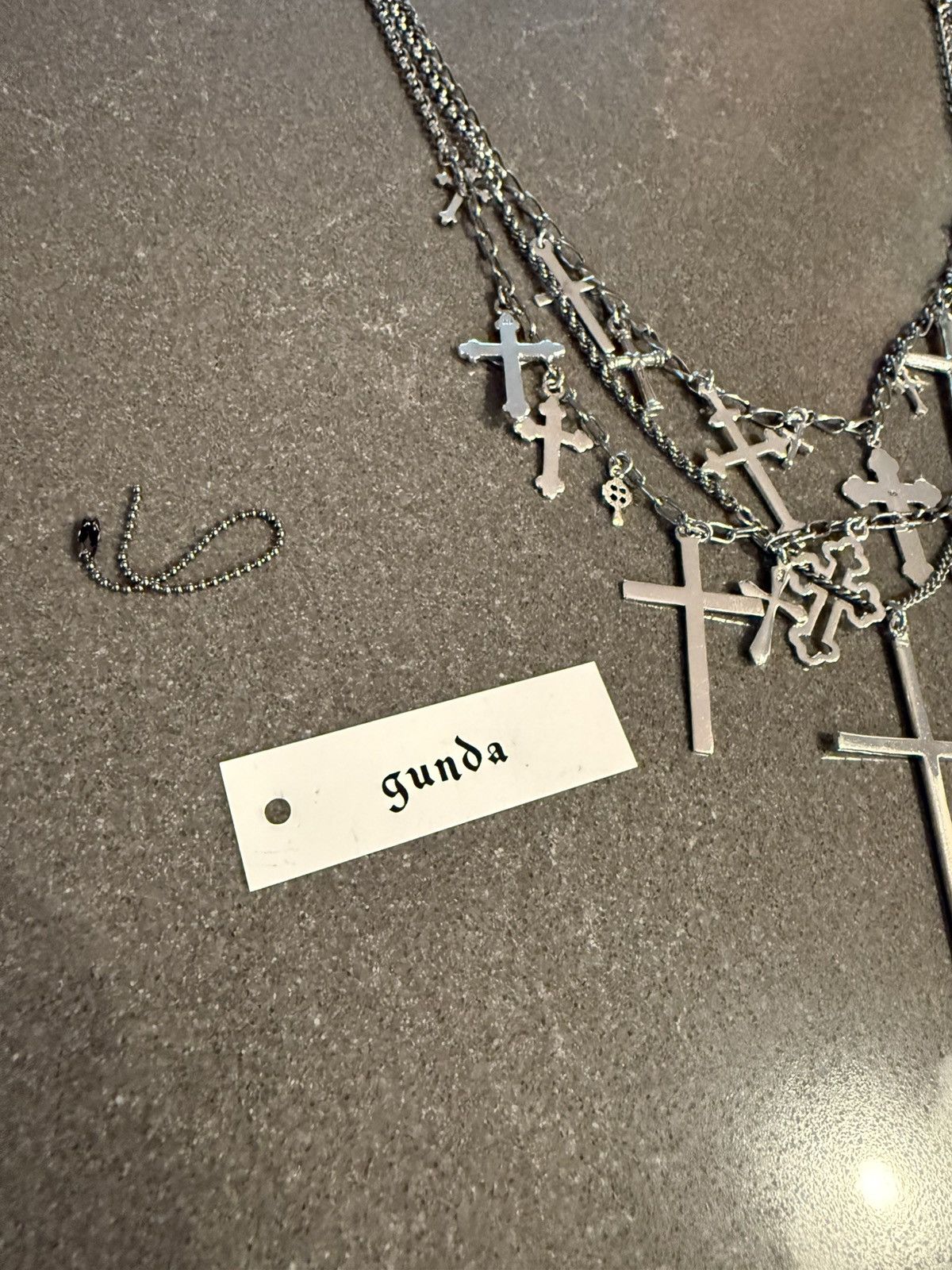 Gunda Gunda Junk Heaven Full Silver Necklace Size ONE SIZE - 6 Thumbnail