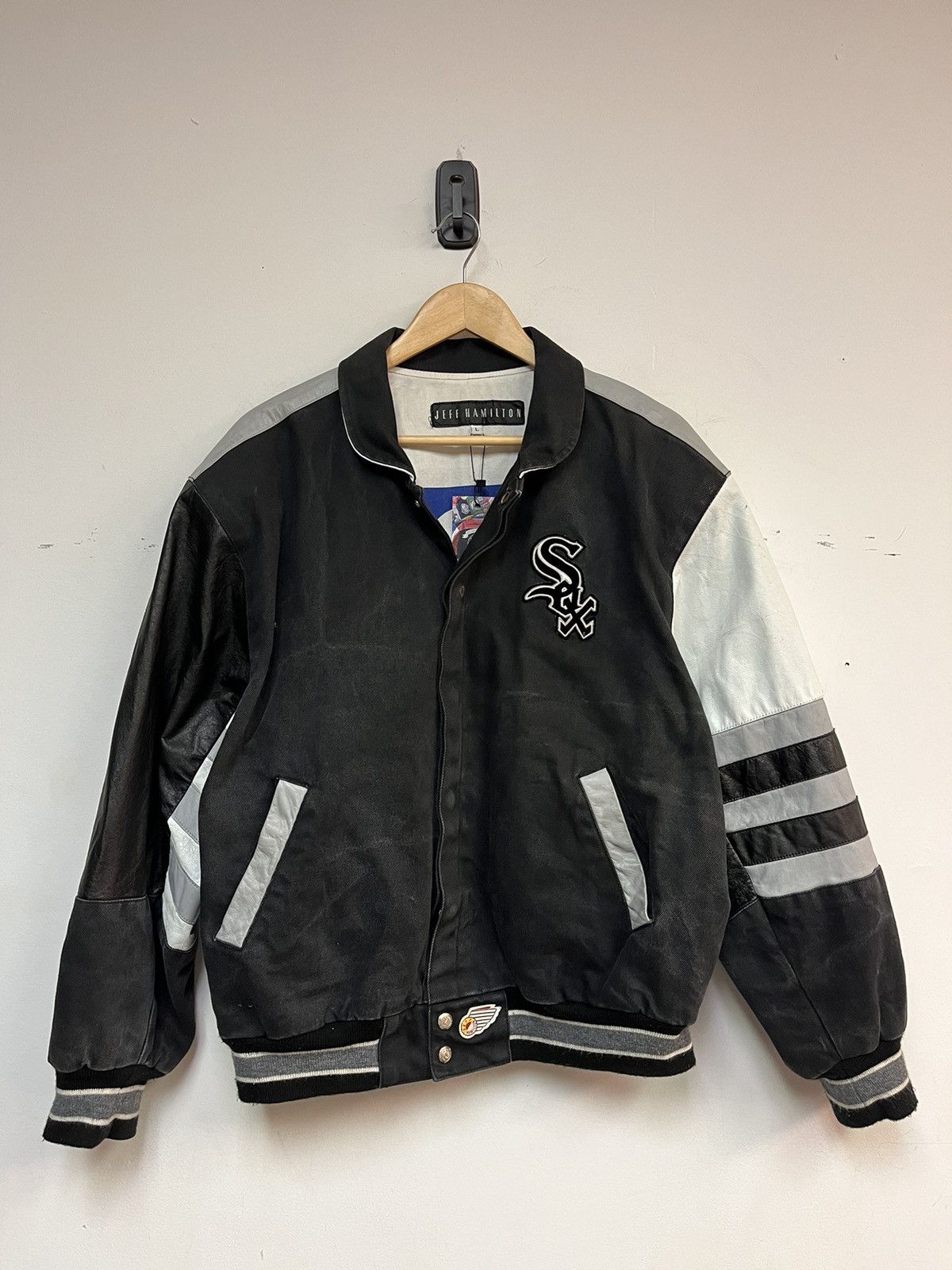 Jeff Hamilton 90’s Jeff Hamilton Chicago Whitesox Jacket Size US L / EU 52-54 / 3 - 2 Thumbnail