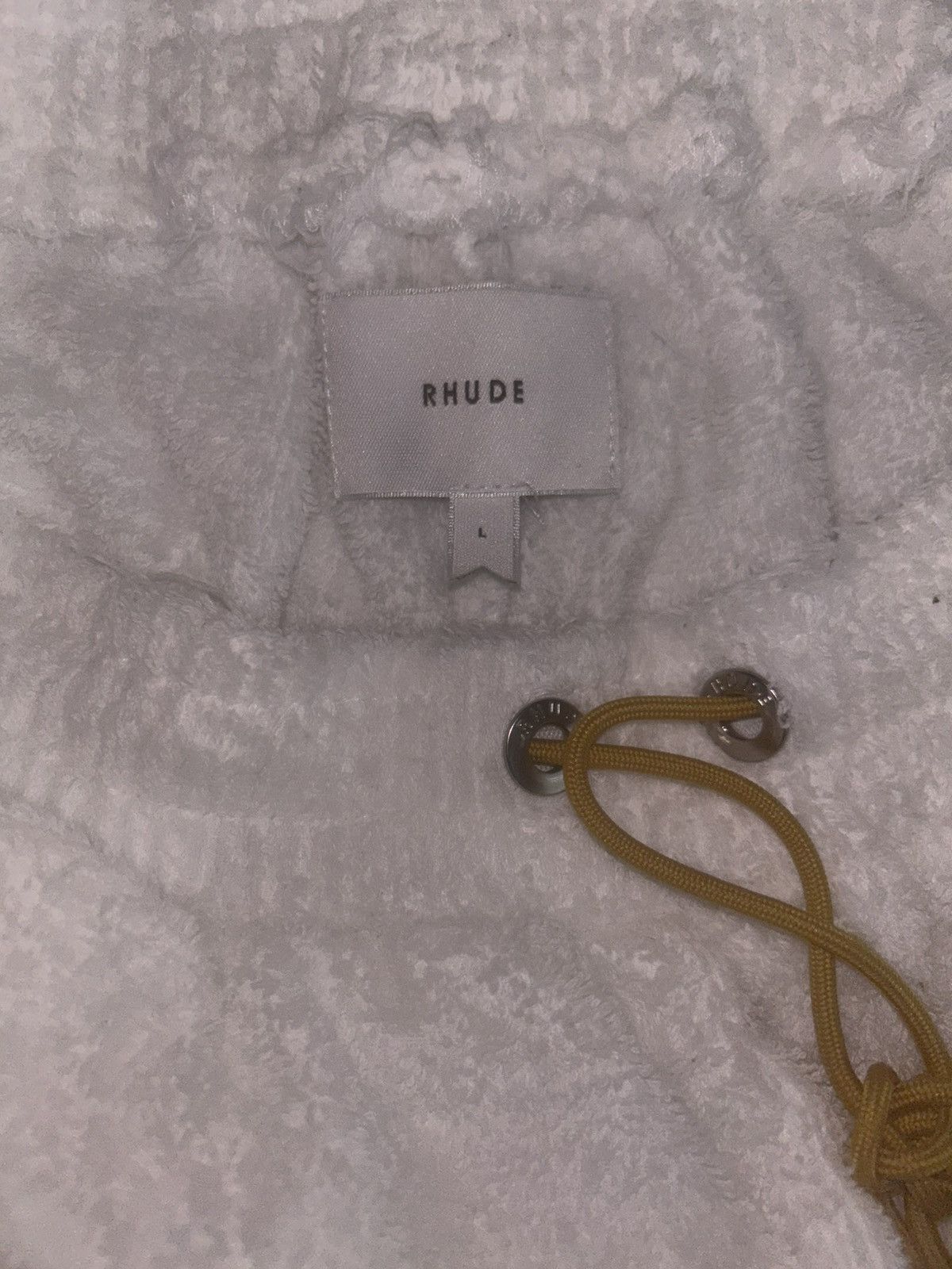 Rhude Rhude White Towel Shorts Size US 32 / EU 48 - 4 Thumbnail