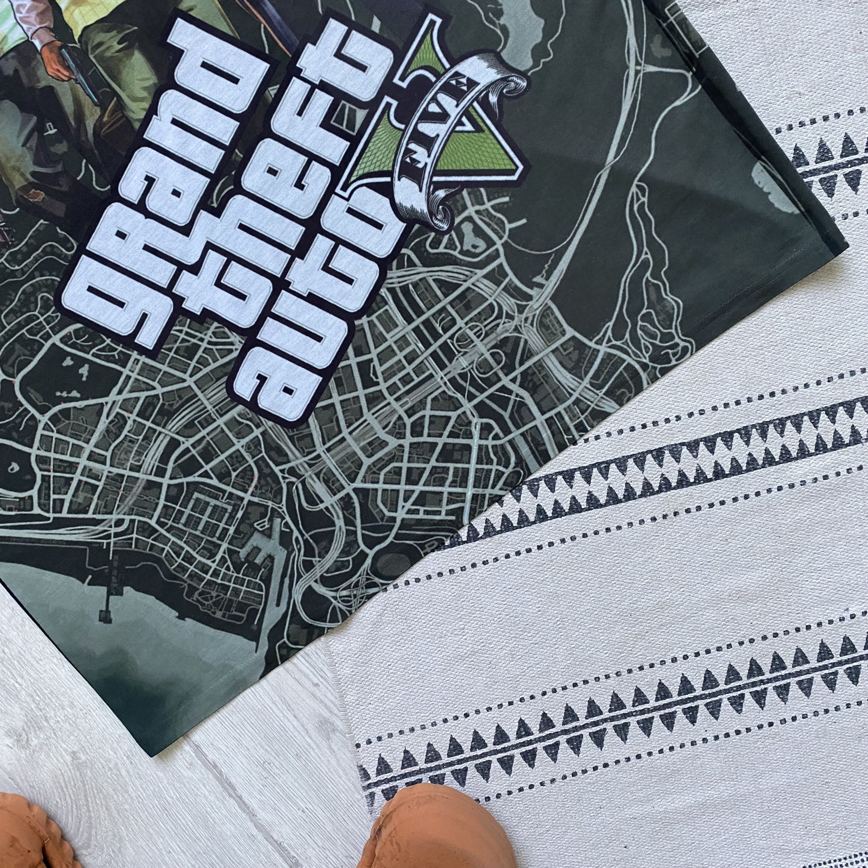 Playstation 🎮 Videogames GTA V tee Grand Theft Auto Vice city Size US XL / EU 56 / 4 - 3 Thumbnail