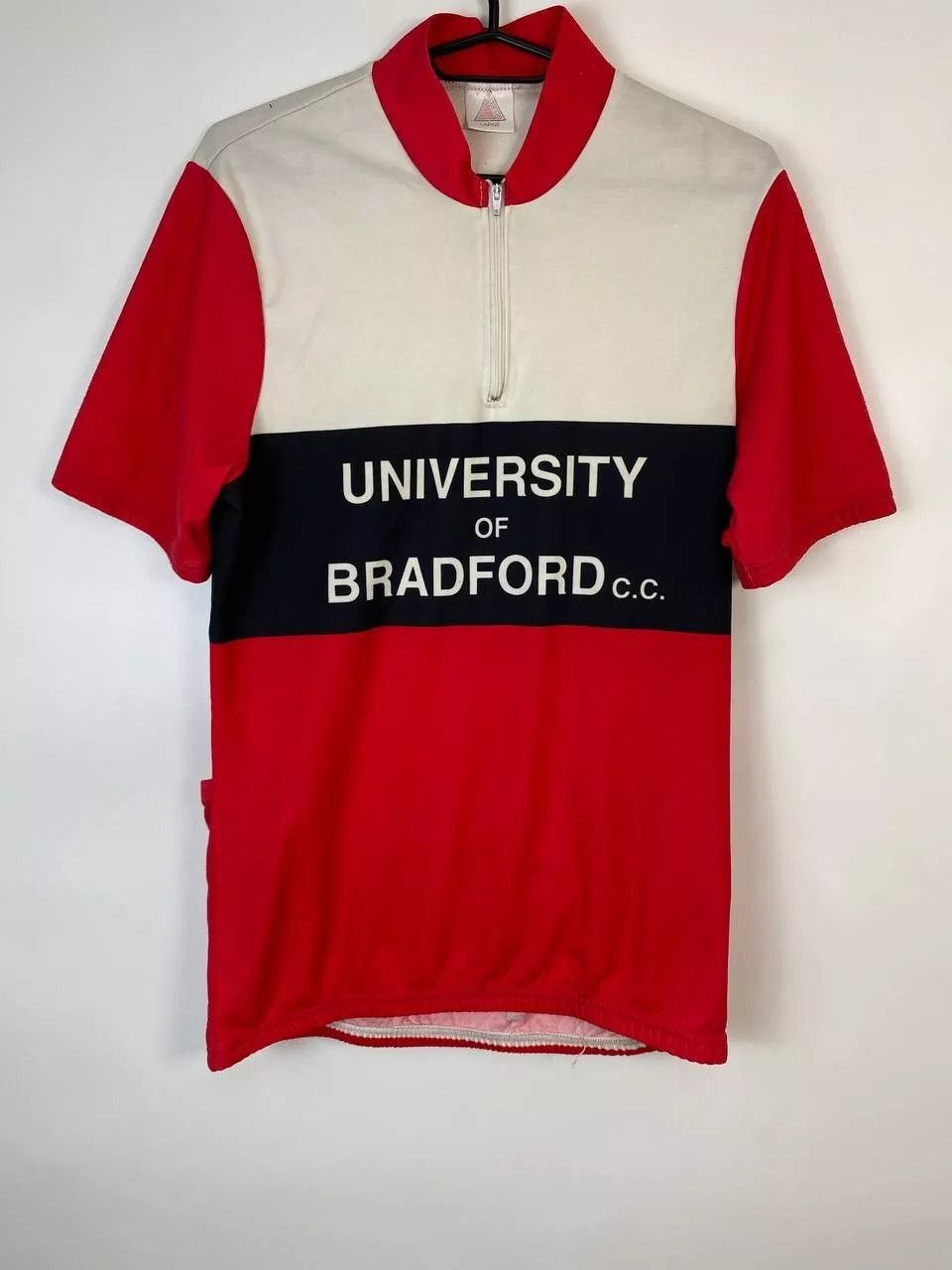 Other Vintage Lusso Cycling Jersey University of Bradford Size L Size US L / EU 52-54 / 3 - 1 Thumbnail