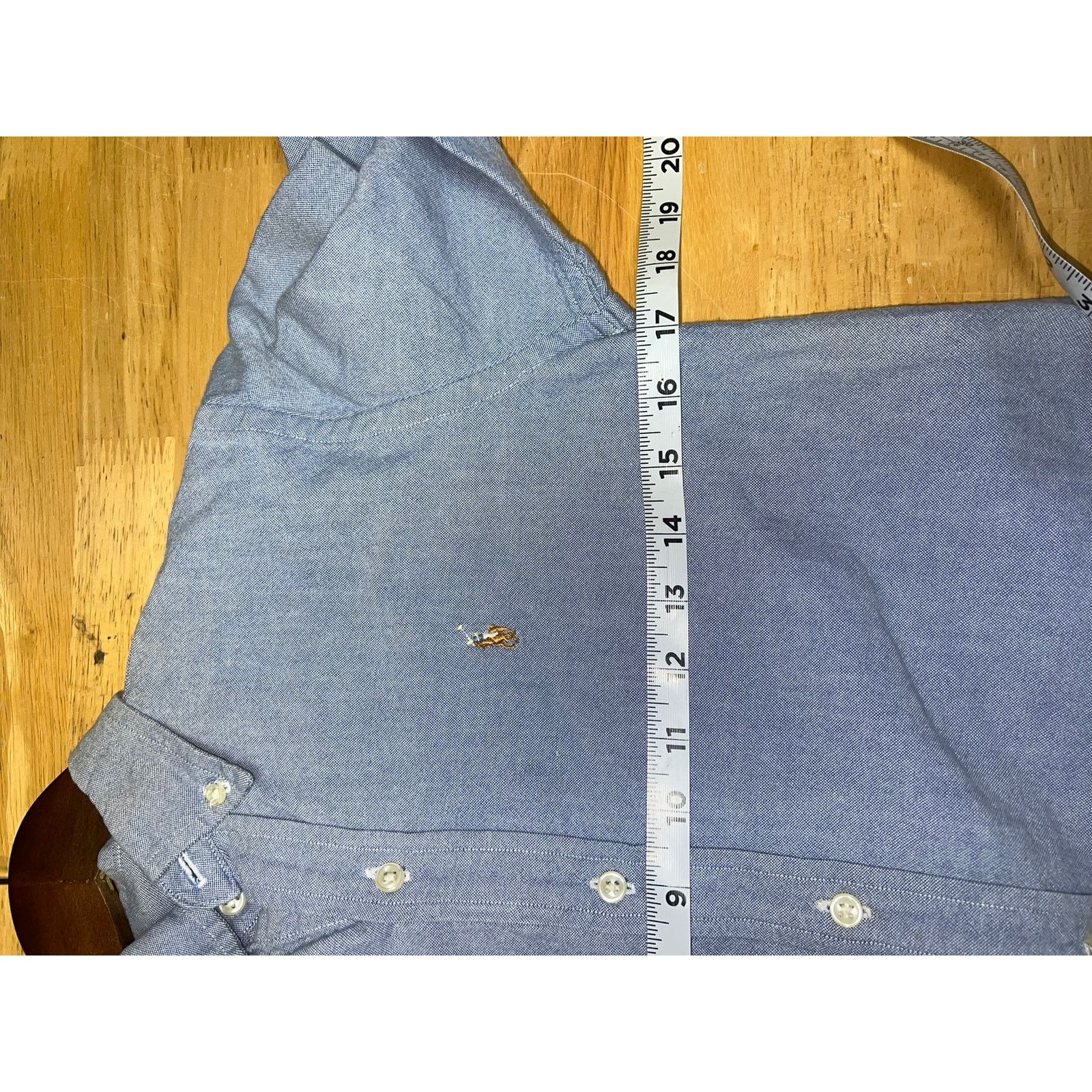 Ralph Lauren Youth Ralph Lauren Button Up Shirt Pony Long Sleeve Kids 12 Size XL / US 12-14 / IT 48-50 - 8 Thumbnail