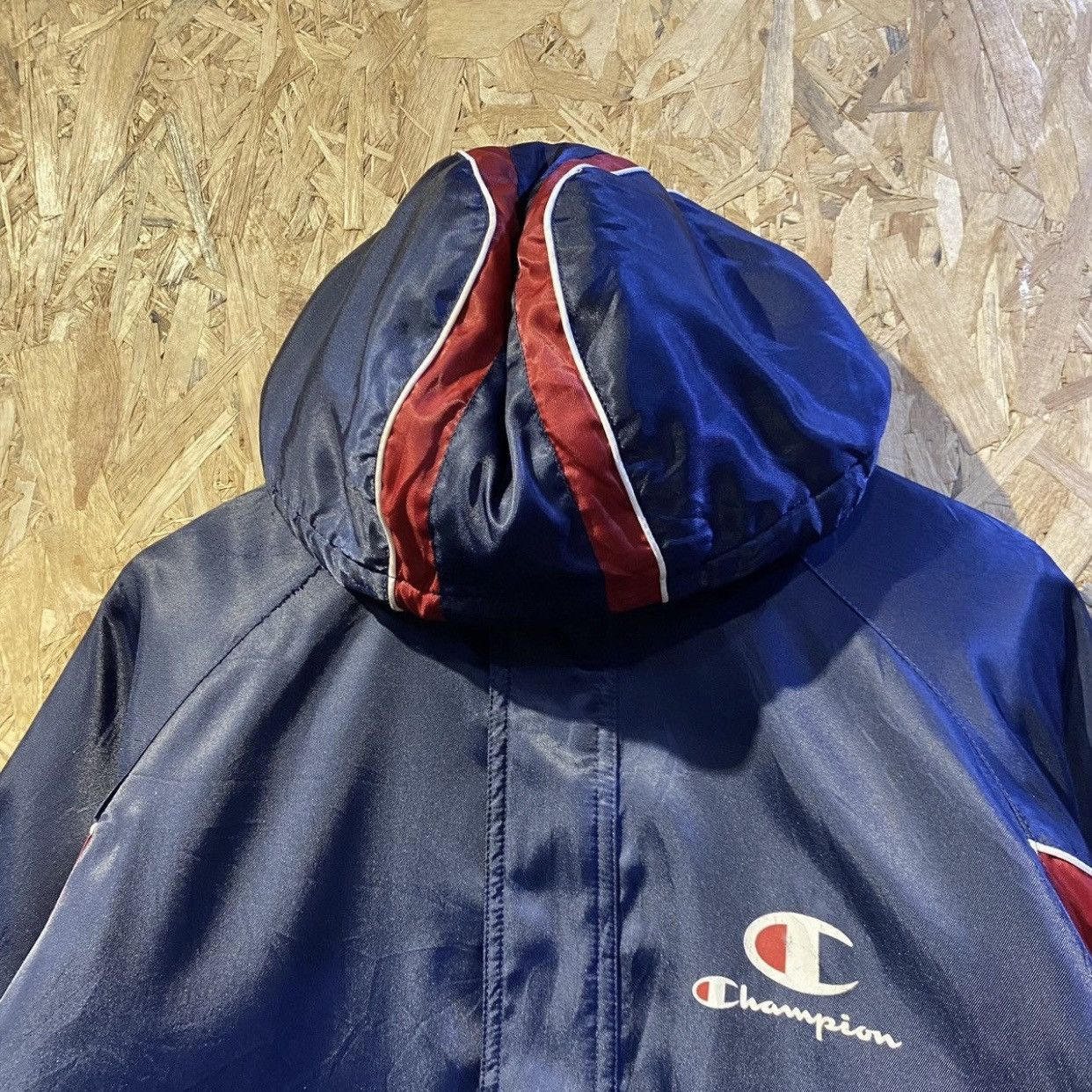 Champion Vintage Champion Rochaster Long Raincoats Fleece Size US XL / EU 56 / 4 - 4 Thumbnail