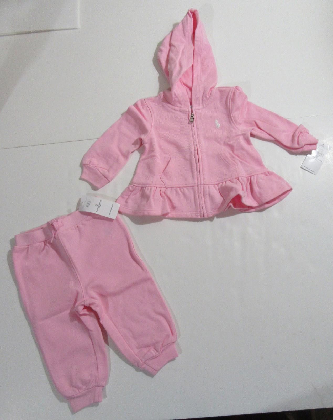Polo Ralph Lauren Polo Ralph Lauren Baby Girls 2 Pc. Outfit Set Pink 9M Size ONE SIZE - 2 Thumbnail