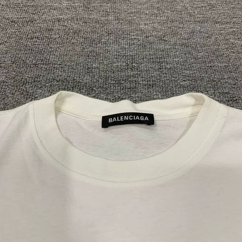 Balenciaga Balenciaga White Gymnast Short Sleeve Size US S / EU 44-46 / 1 - 9 Thumbnail