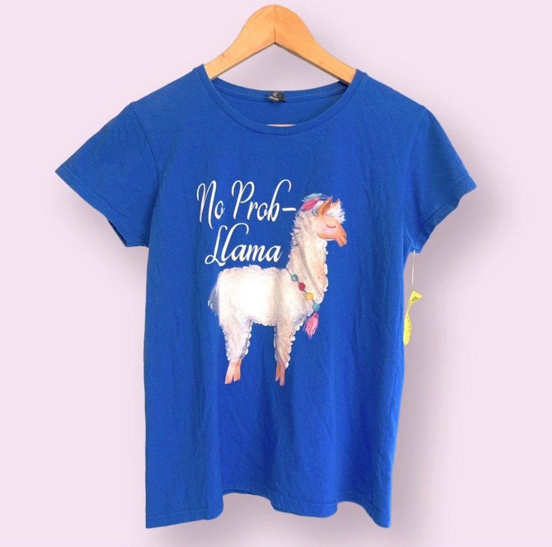 Anvil No Prob- Llama T-shirt Size S / US 4 / IT 40 - 1 Preview