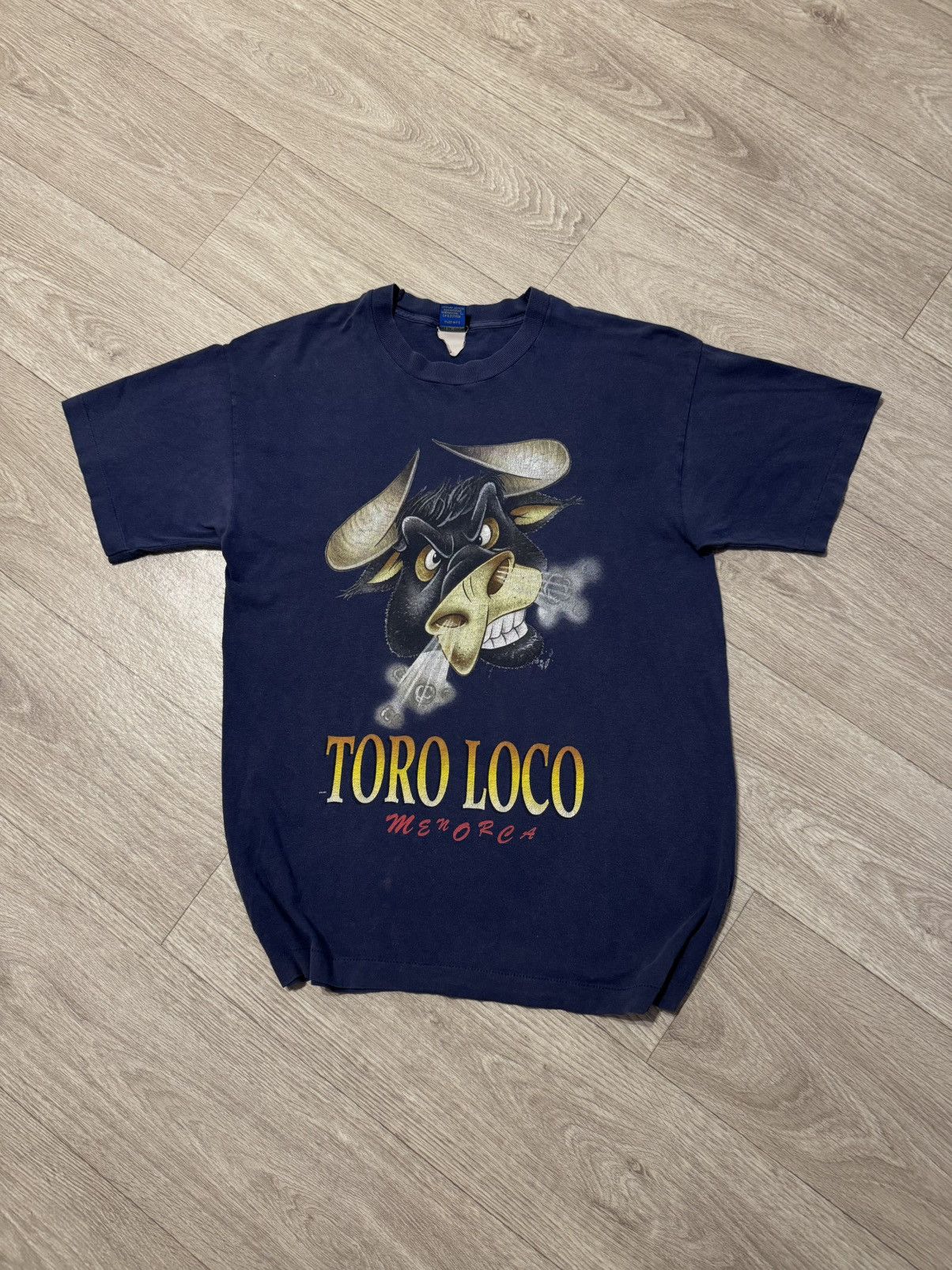 Vintage 🔷Vintage Monster Jam Trucks Toro Loco Menorca T-shirt 90s🔷 Size US L / EU 52-54 / 3 - 1 Thumbnail