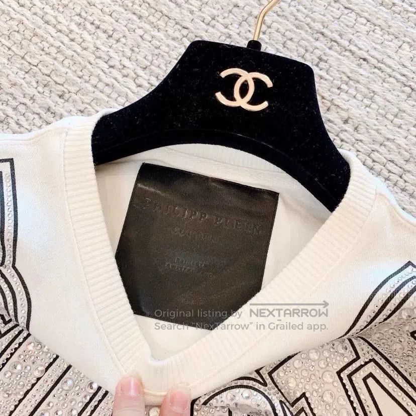 Philipp Plein Philipp Plein White Sweatshirt. Size XS / US 0-2 / IT 36-38 - 5 Thumbnail