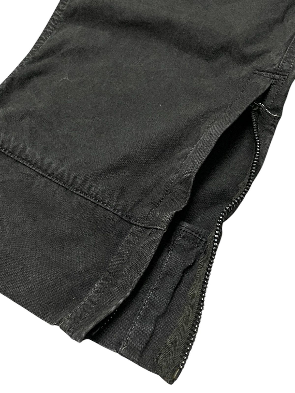 RIPVANWINKLE Rip Van Winkle Japan Wide Leg Silhouette Side Zipper Pants Size US 32 / EU 48 - 6 Thumbnail