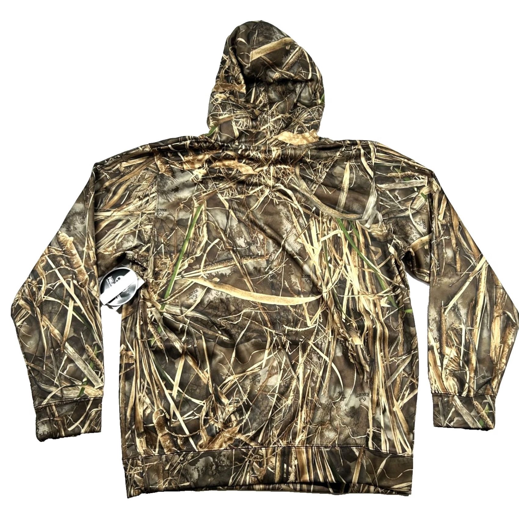 Realtree Realtree Hoodie Mens XL Camouflage Camo Max-7 Hunting Outdoors Performance Size US XL / EU 56 / 4 - 2 Thumbnail