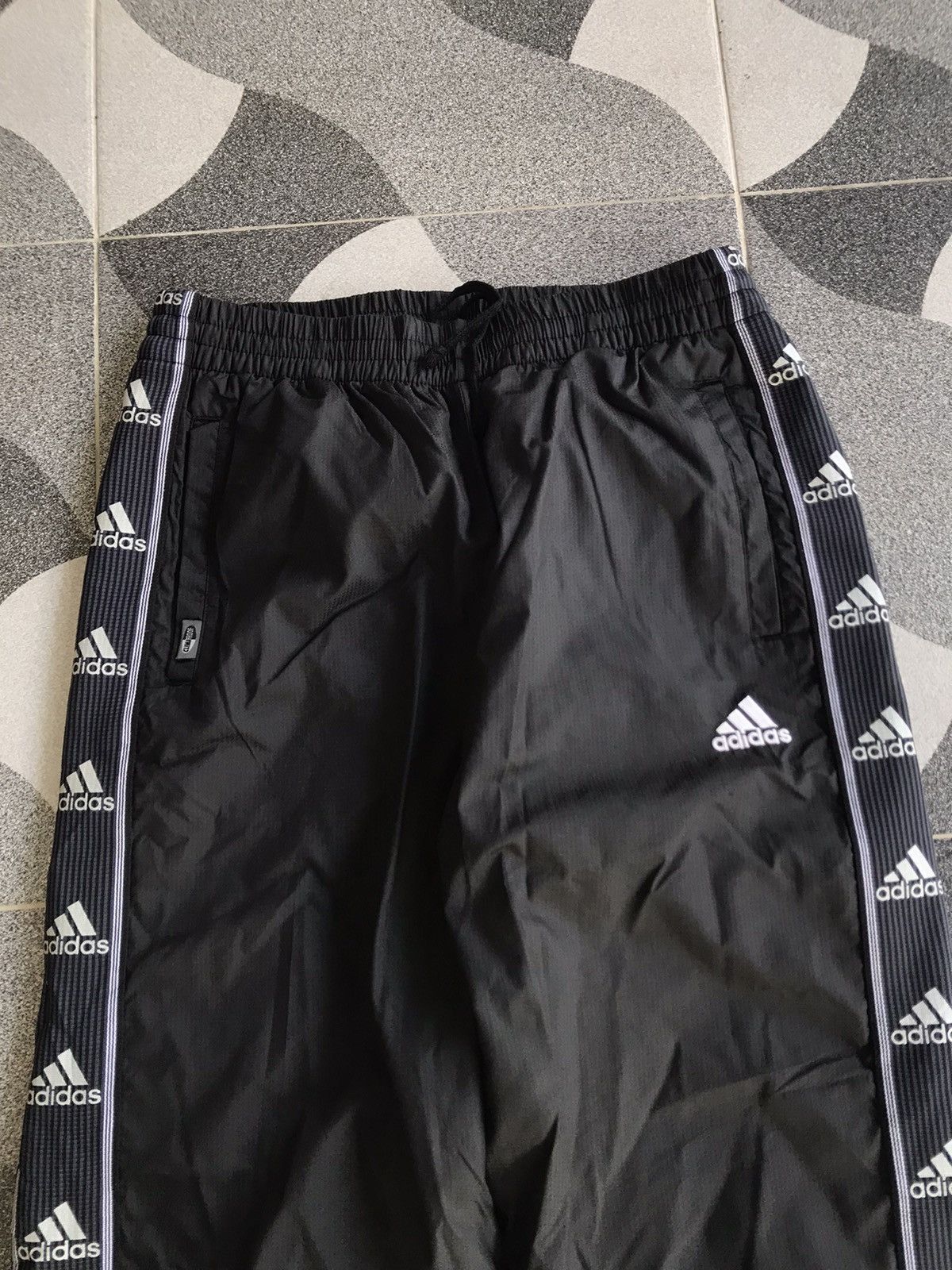 Adidas × Vintage Y2K Adidas Nylon Tapped Size US 31 - 3 Thumbnail