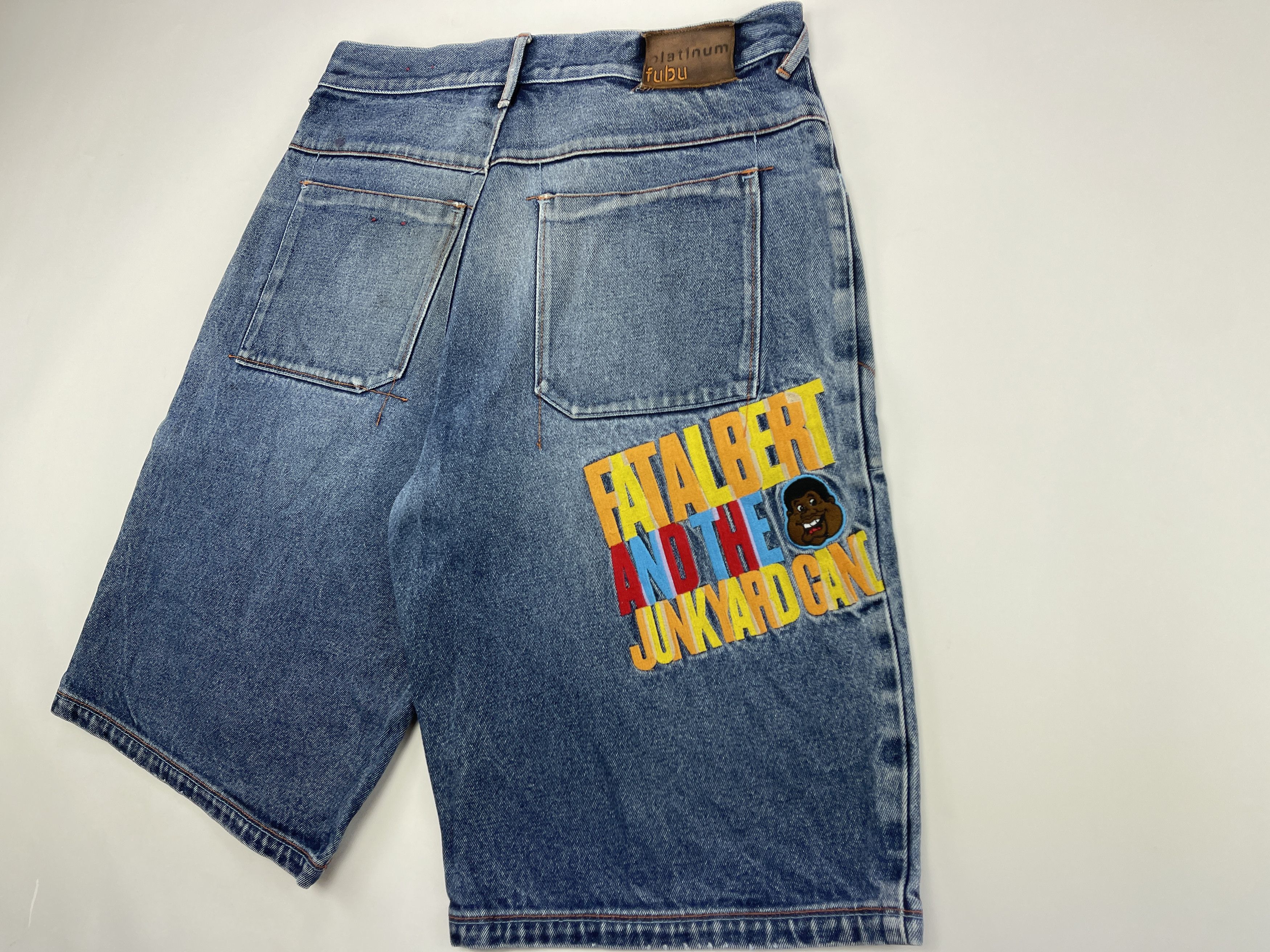 Fubu Platinum FUBU jeans shorts, Fat Albert and the Cosby Kids 36 Size US 36 / EU 52 - 3 Thumbnail