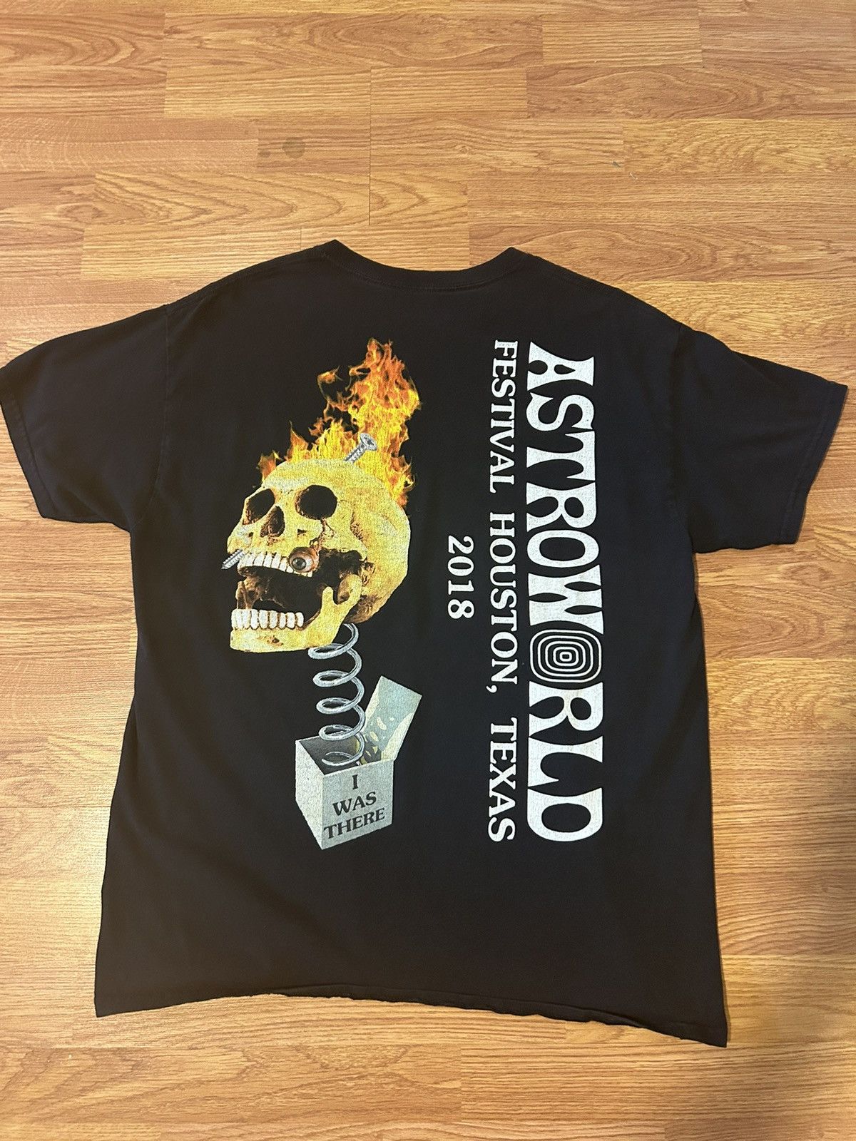 Travis Scott Travis Scott Astroworld - Skull In The Box Shirt - M Size US M / EU 48-50 / 2 - 2 Thumbnail
