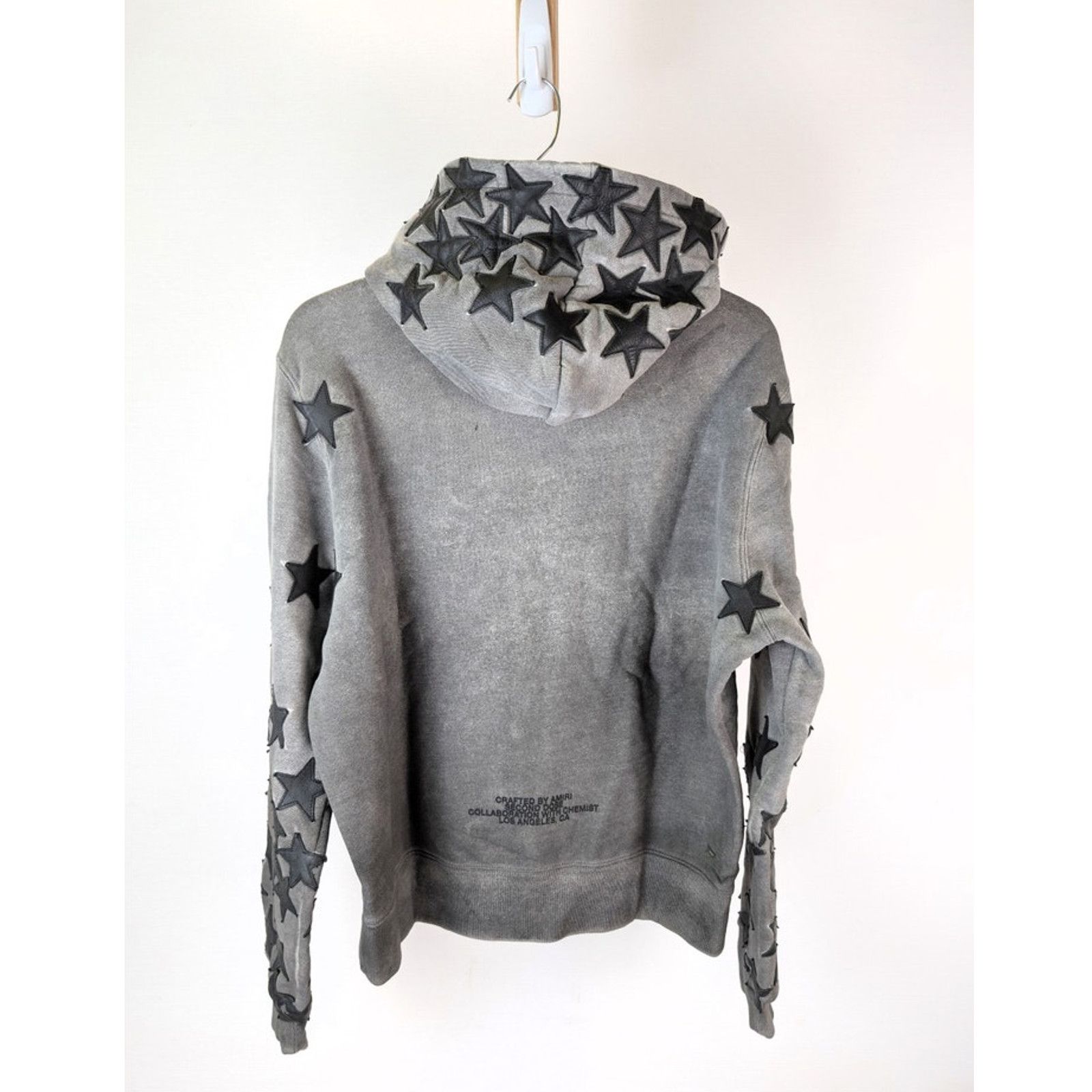 Amiri o1rshd1 Chemist Star Hoodie Heather in Grey Size US XL / EU 56 / 4 - 13 Thumbnail