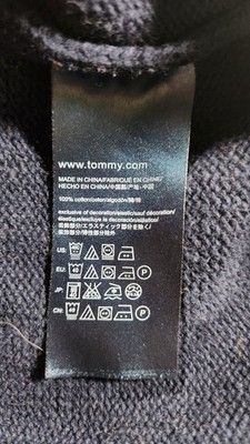 Tommy Hilfiger Tommy Hilfiger Cable Knit Crewneck Sweater 100% Cotton Sz S Size S / US 4 / IT 40 - 8 Thumbnail
