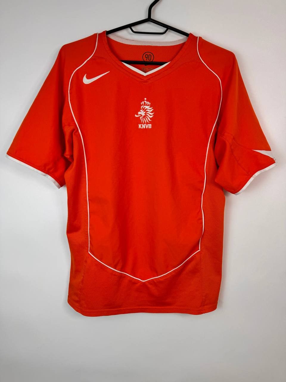 Nike NETHERLANDS 2004 2005 HOME FOOTBALL SHIRT SOCCER JERSEY NIKE Size US S / EU 44-46 / 1 - 1 Thumbnail