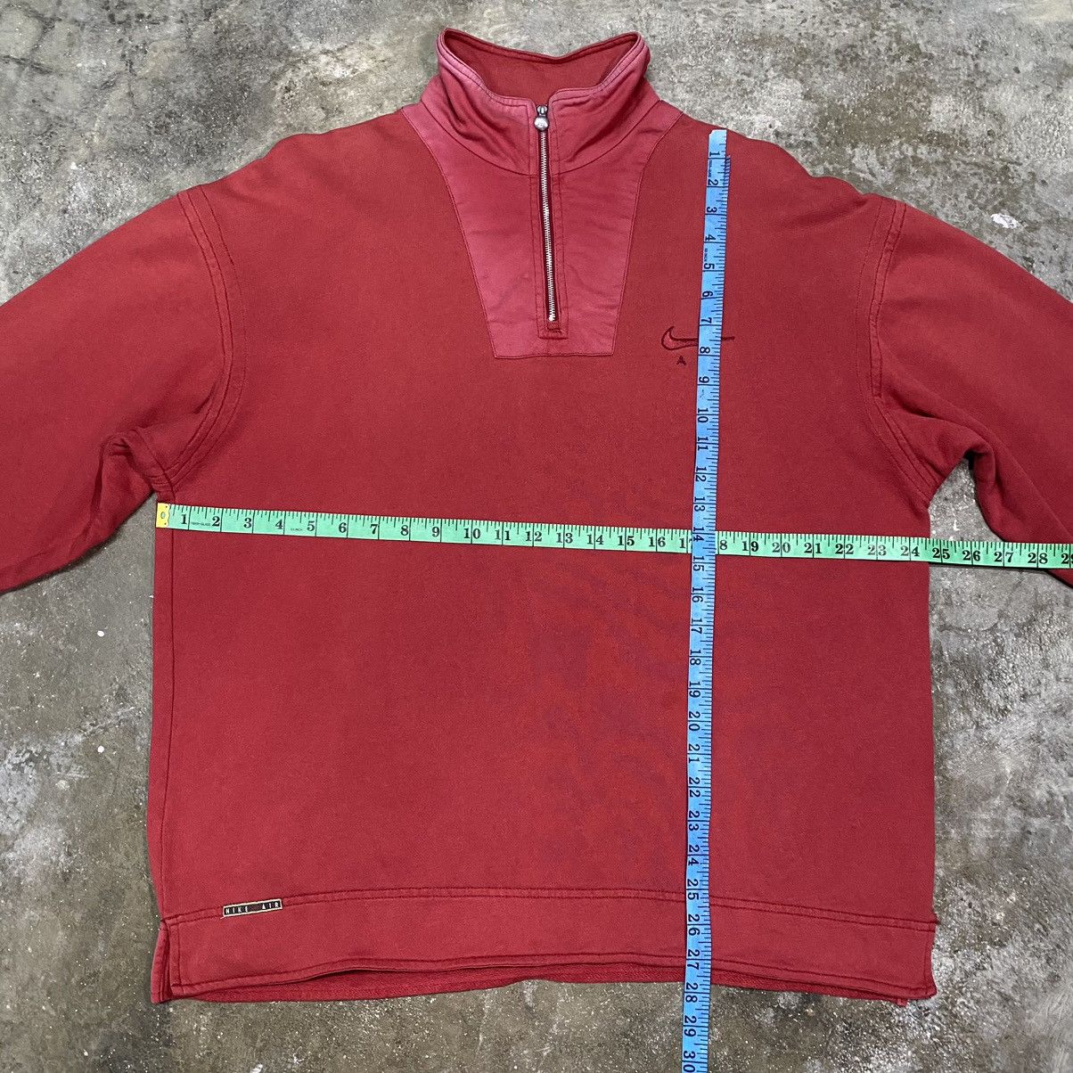 Nike × Vintage VINTAGE NIKE AIR HALF ZIPPER SWEATSHIRT Size US M / EU 48-50 / 2 - 19 Thumbnail